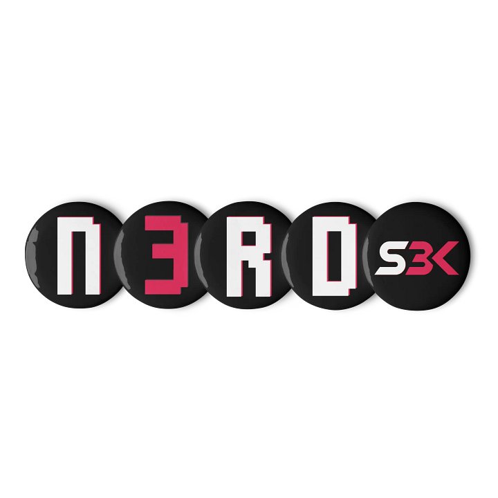 Nerd Pin Set product image (1)
