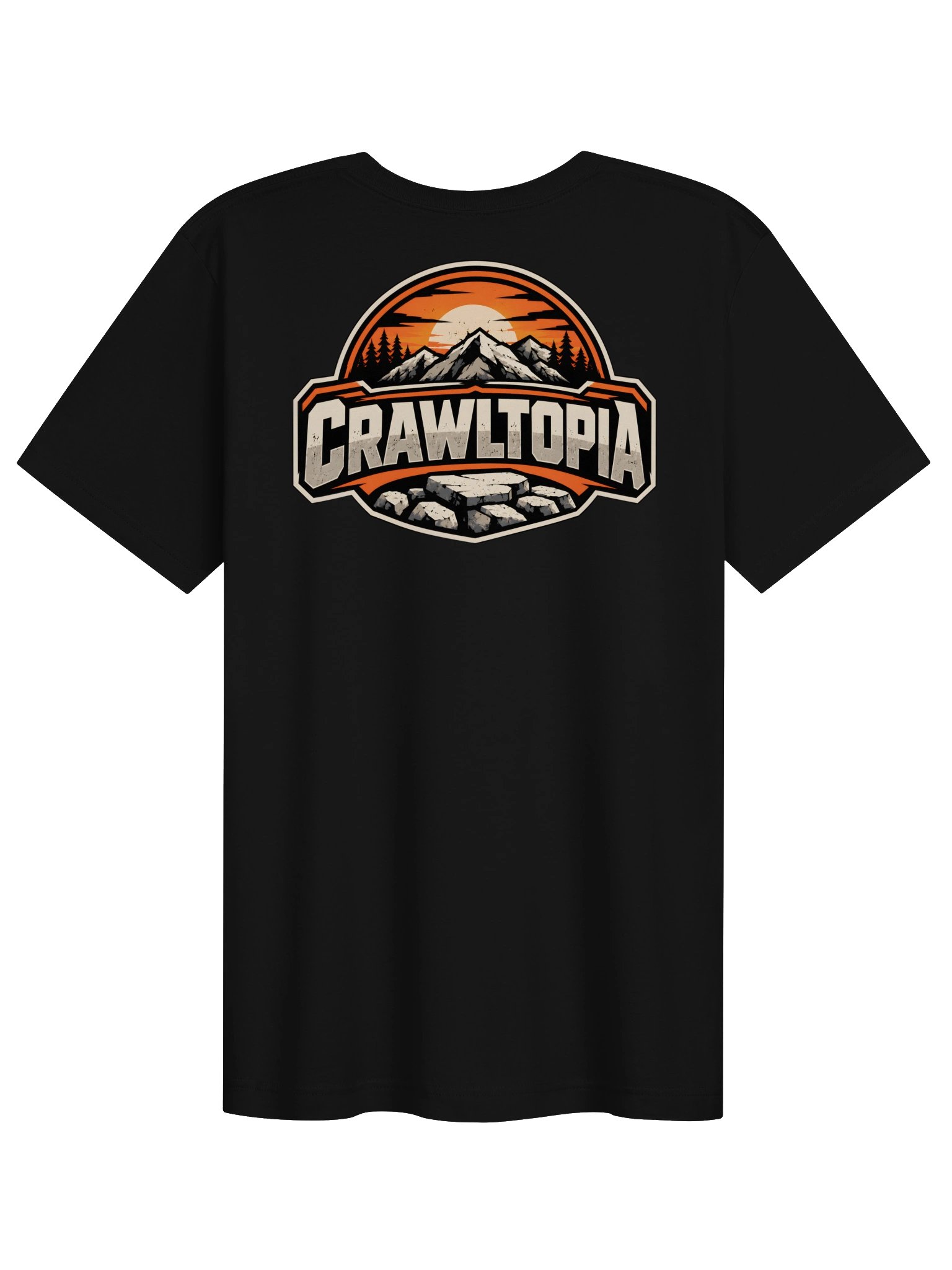 Crawltopia Logo T-shirt product image (9)