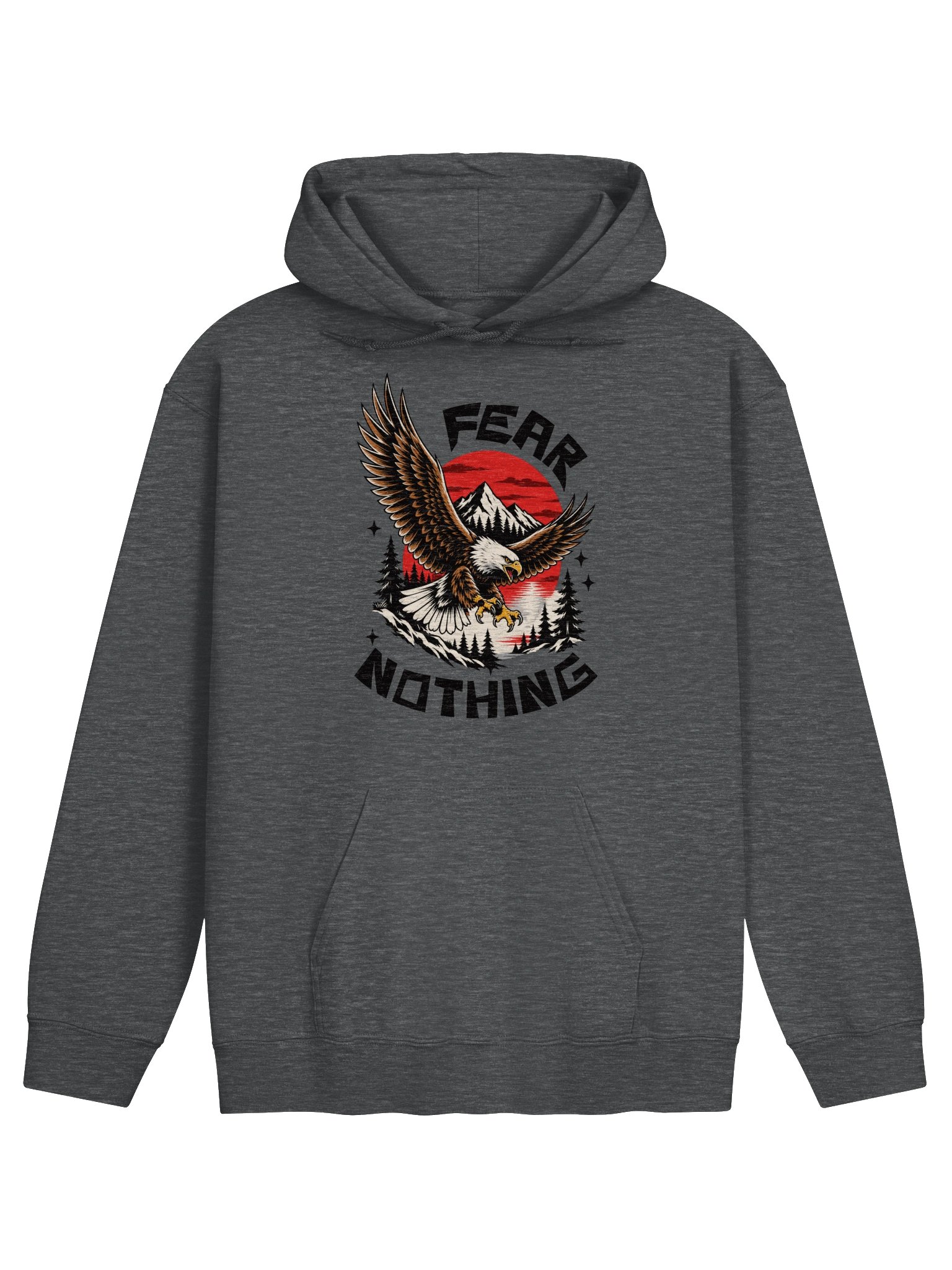 Fear Nothing - Graphic Gildan 18500 Classic Hoodie product image (2)