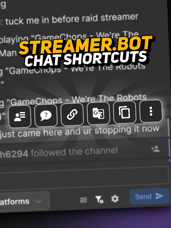 Streamer.bot Chat Shortcuts product image (1)