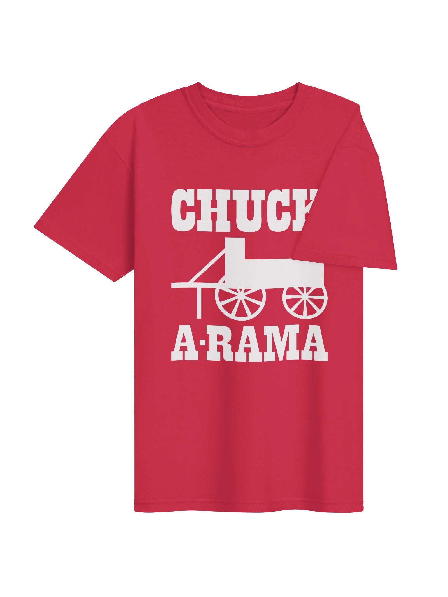 Chuck Wagon Tee - Red & White product image (4)