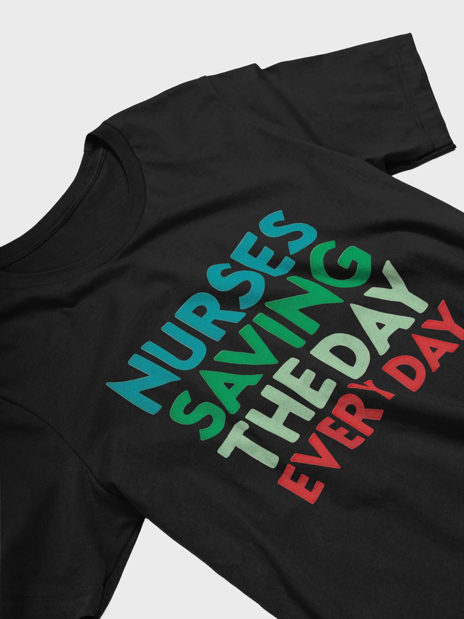 Heroic Nurses Slogan T-shirt product image (26)
