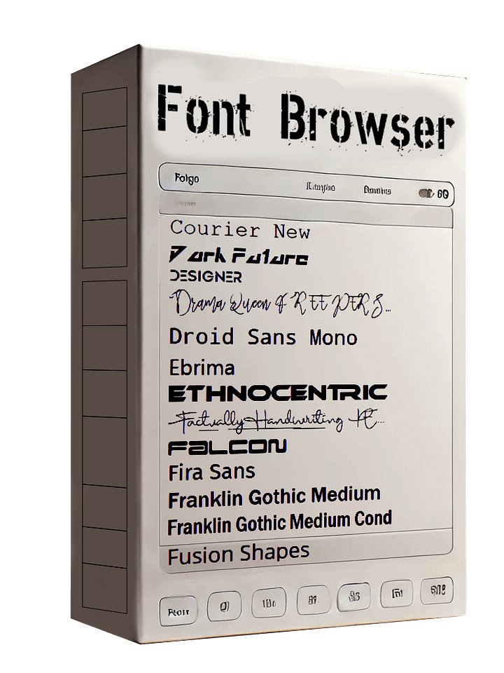 Font Browser product image (1)