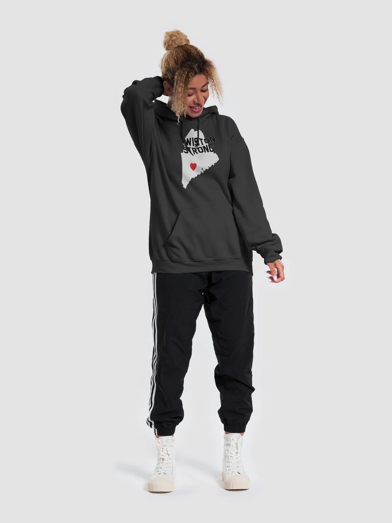 Lewiston Strong Hoodie product image (3)