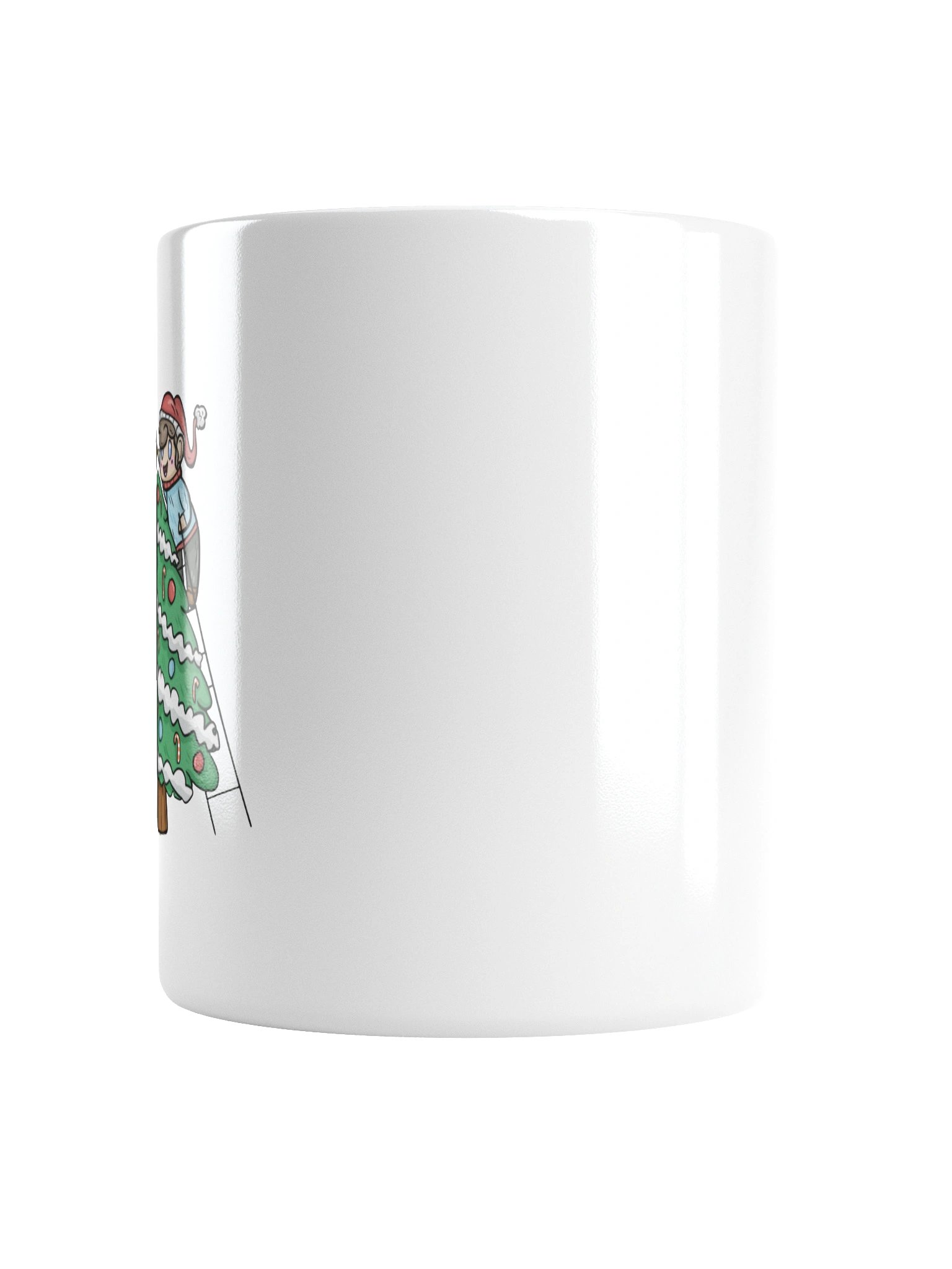 Arcade Warrior Tree White Mug Christmas 2025 product image (3)