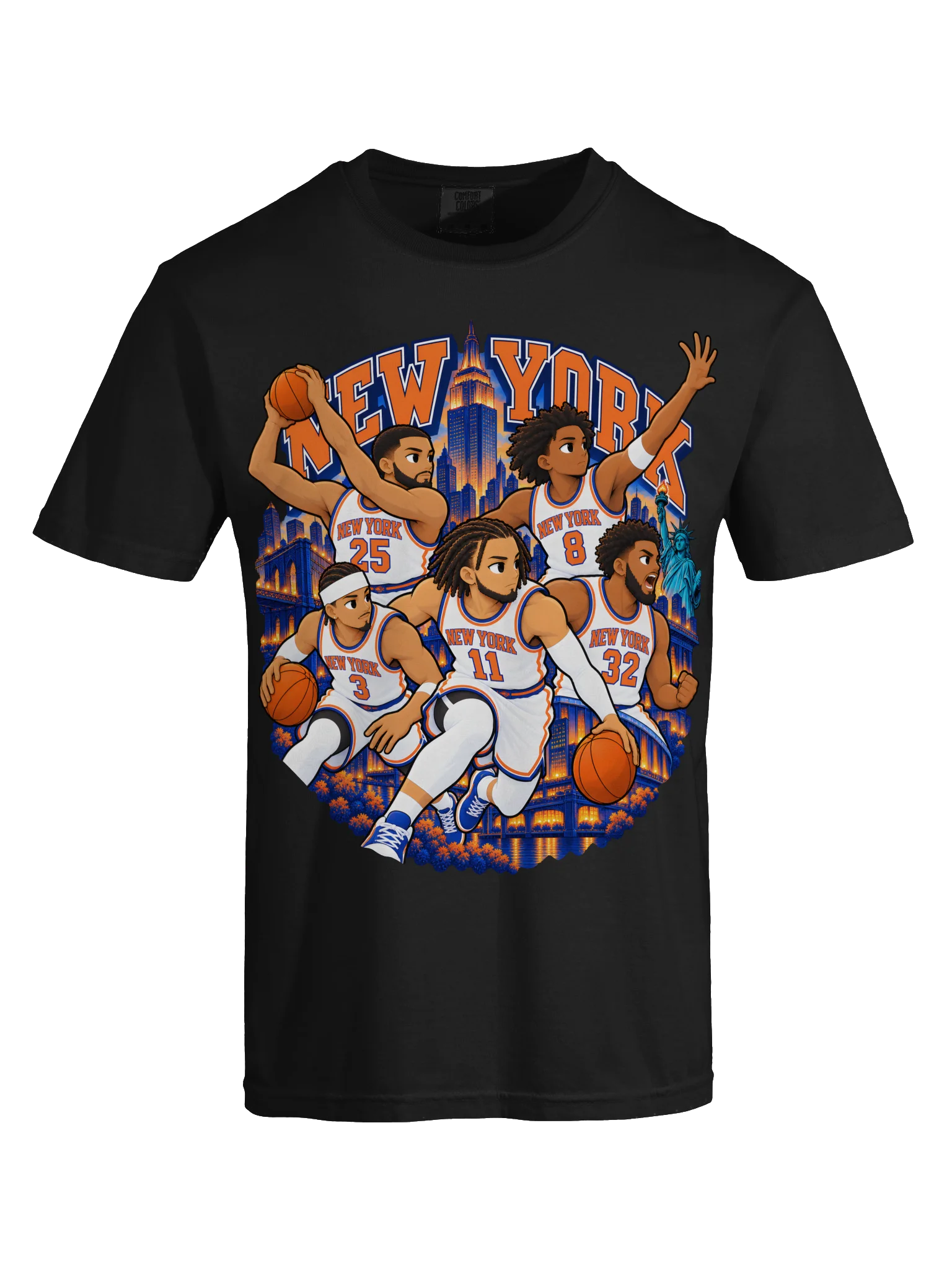 New York Basketball 26/27 Animated Player T-Shirt product image (9)