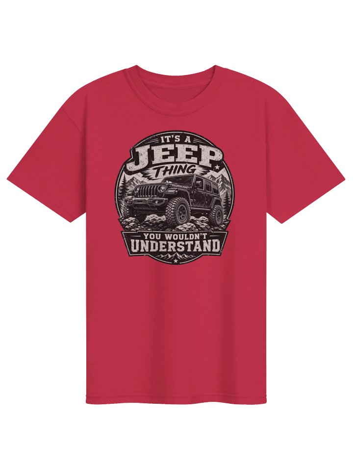 Red Off-Road Adventure T-Shirt product image (1)