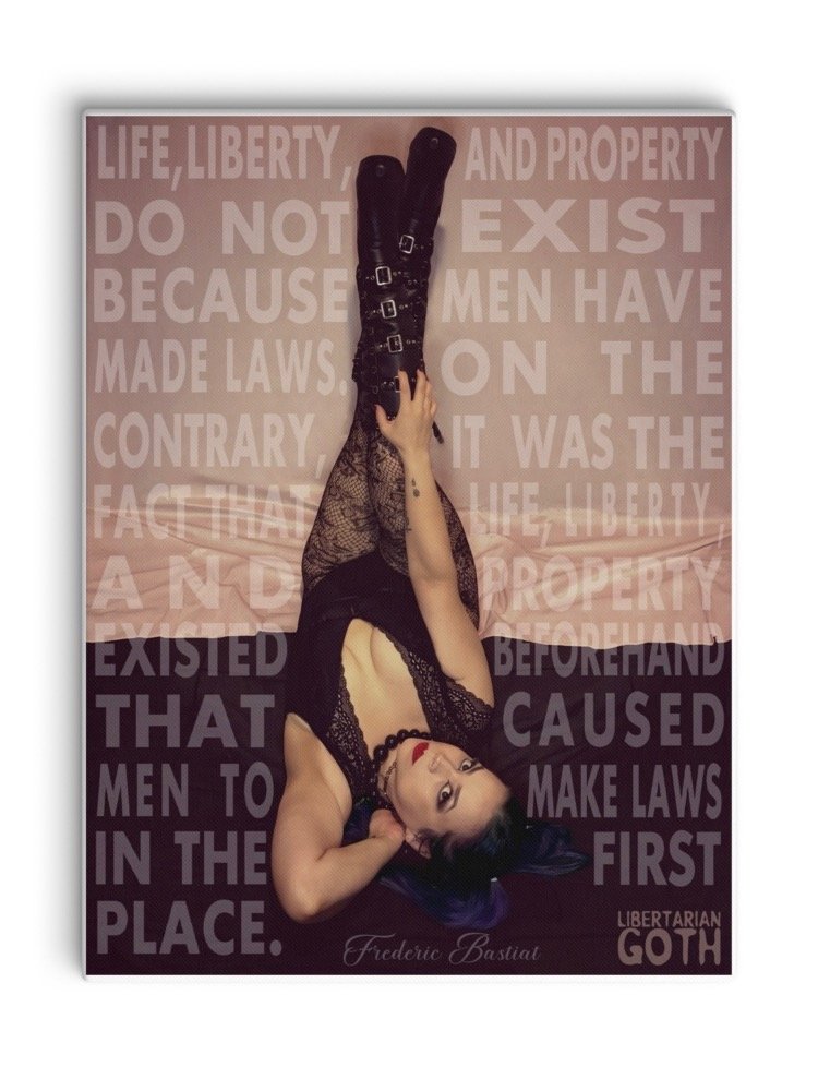 Bastiat Pin-up Canvas product image (1)