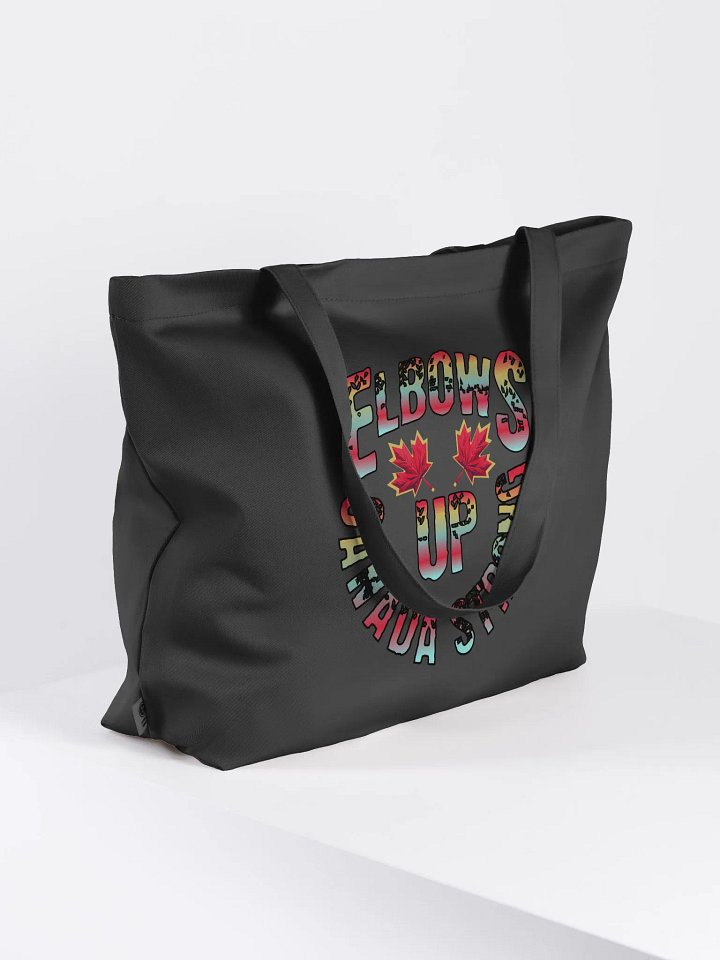 Elbows Up Canada Strong Organic Tote Bag product image (1)