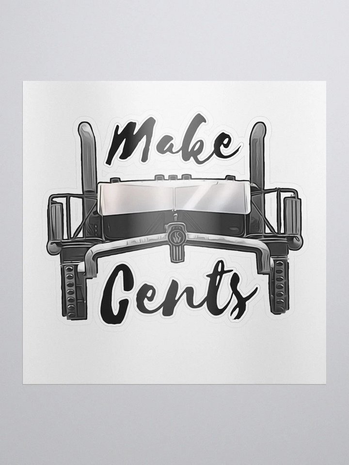 MakeCents Sticker product image (1)