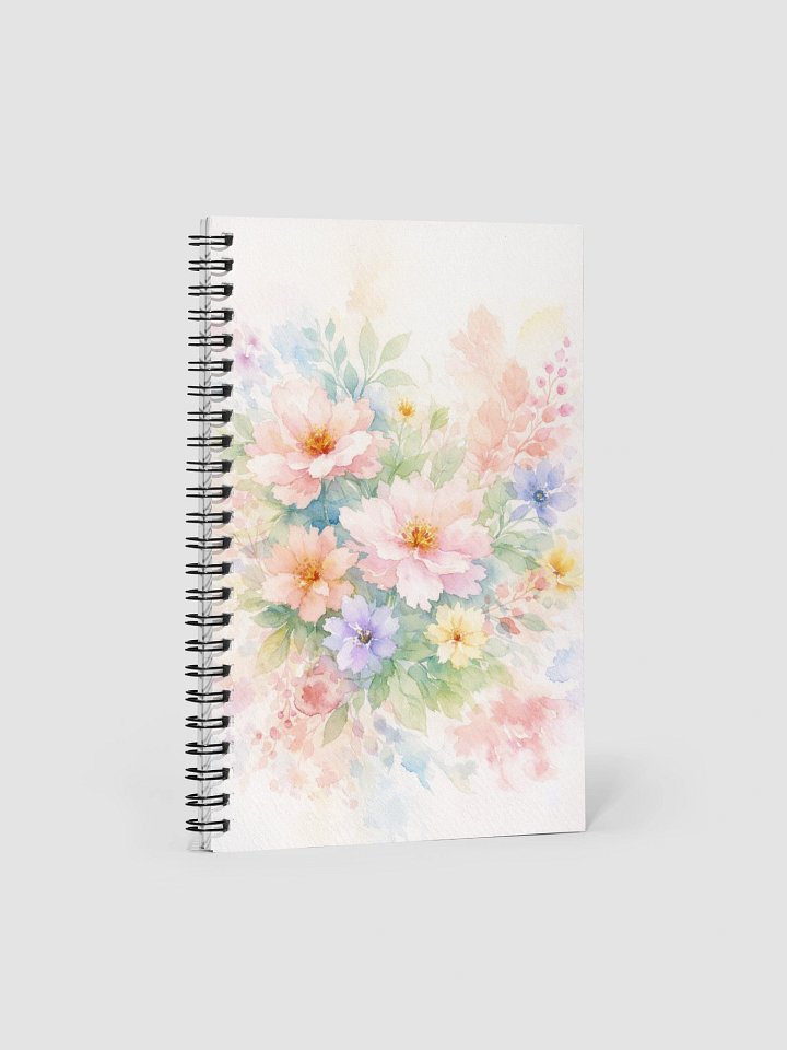 Dreamy Floral Delights Spiral Notebook product image (1)