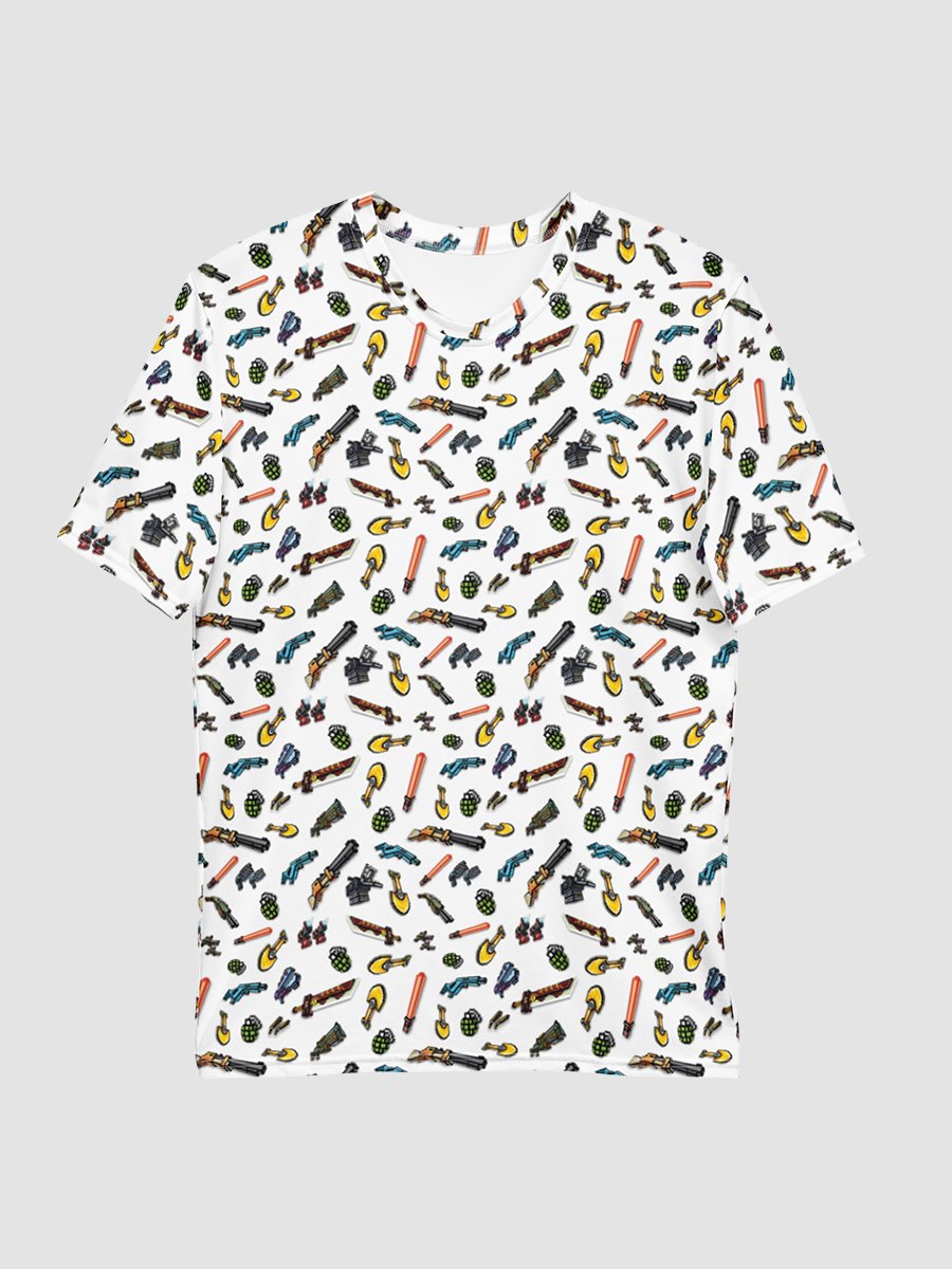 Pixel Gun Crew Neck T-Shirt product image (1)