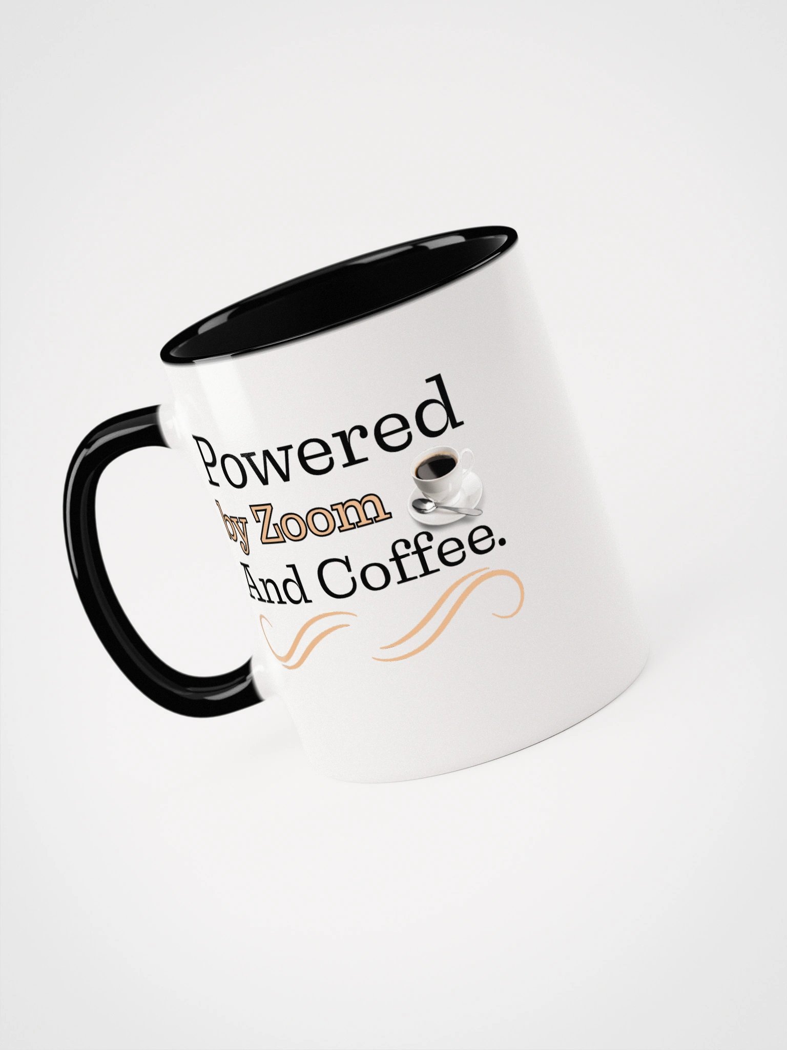 Powered By Zoom and Coffee, The Tech- Savvy Ceramic Mug product image (5)