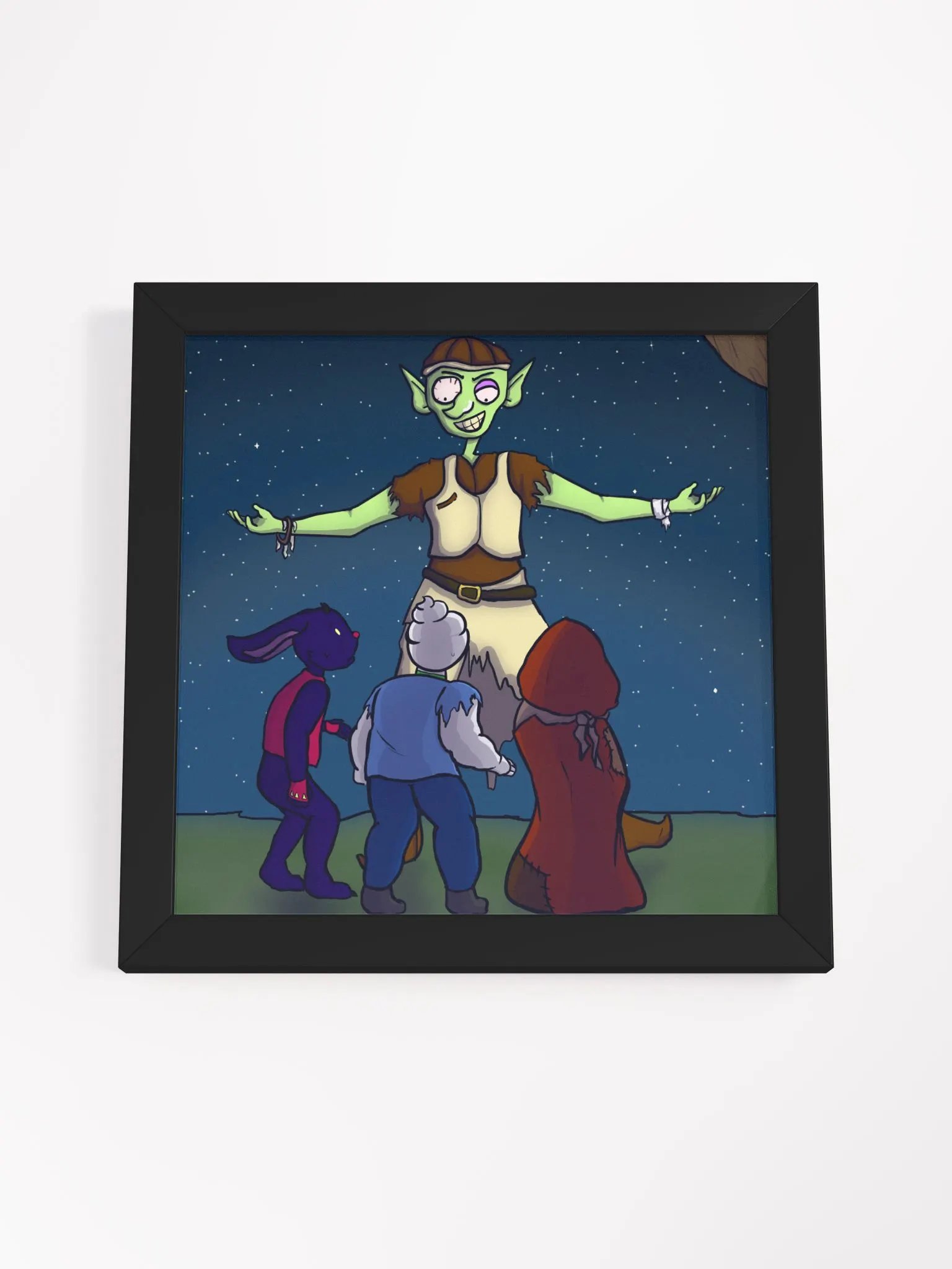 C. Goblin's Arrival Framed Print product image (4)