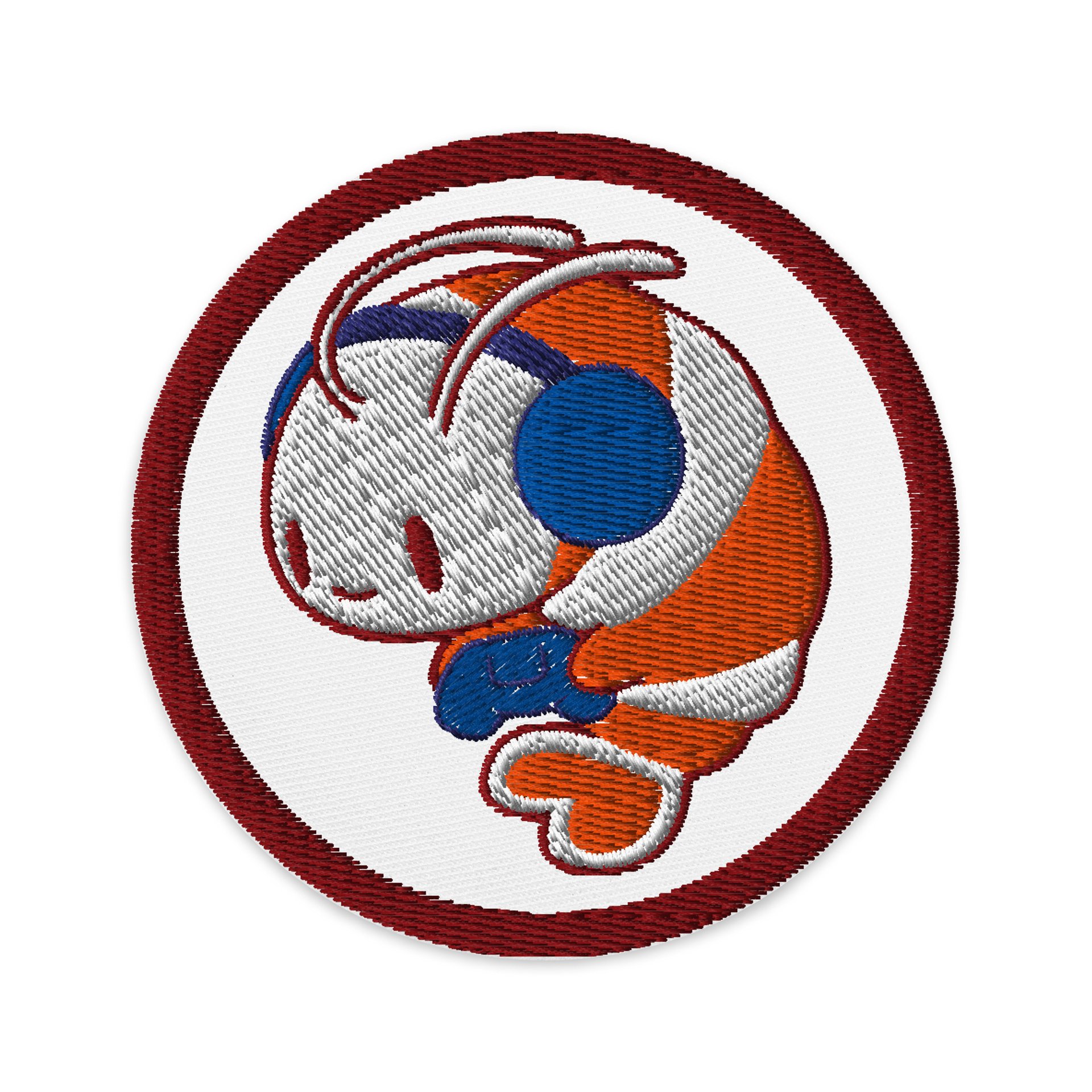 Shrimpy Gamer Embroidered Patch product image (1)