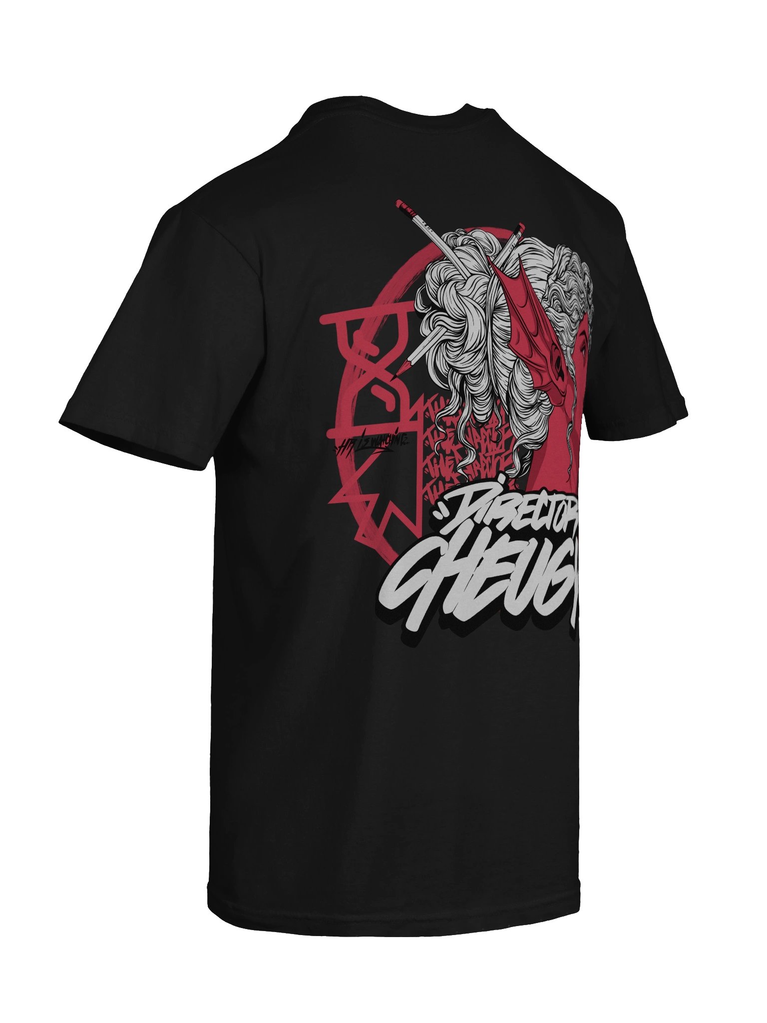 Bustin Tee (Back Graphic - Red) product image (10)