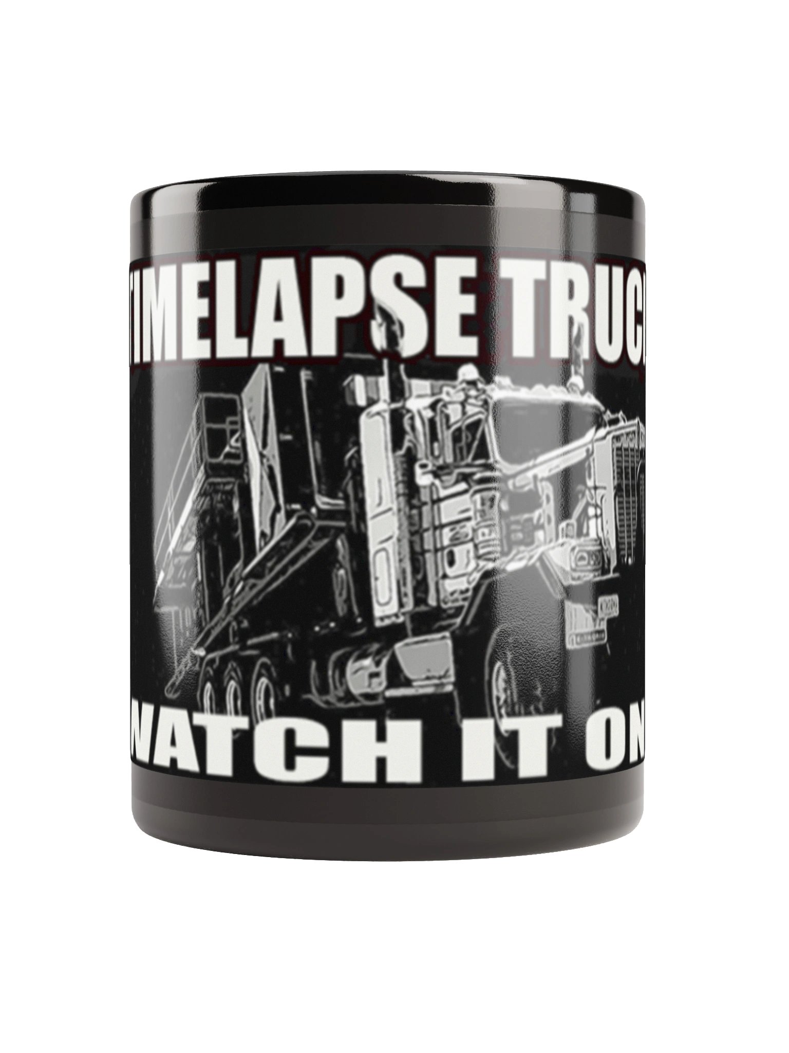 TIMELAPSE TRUCKER BLACK MUG product image (9)