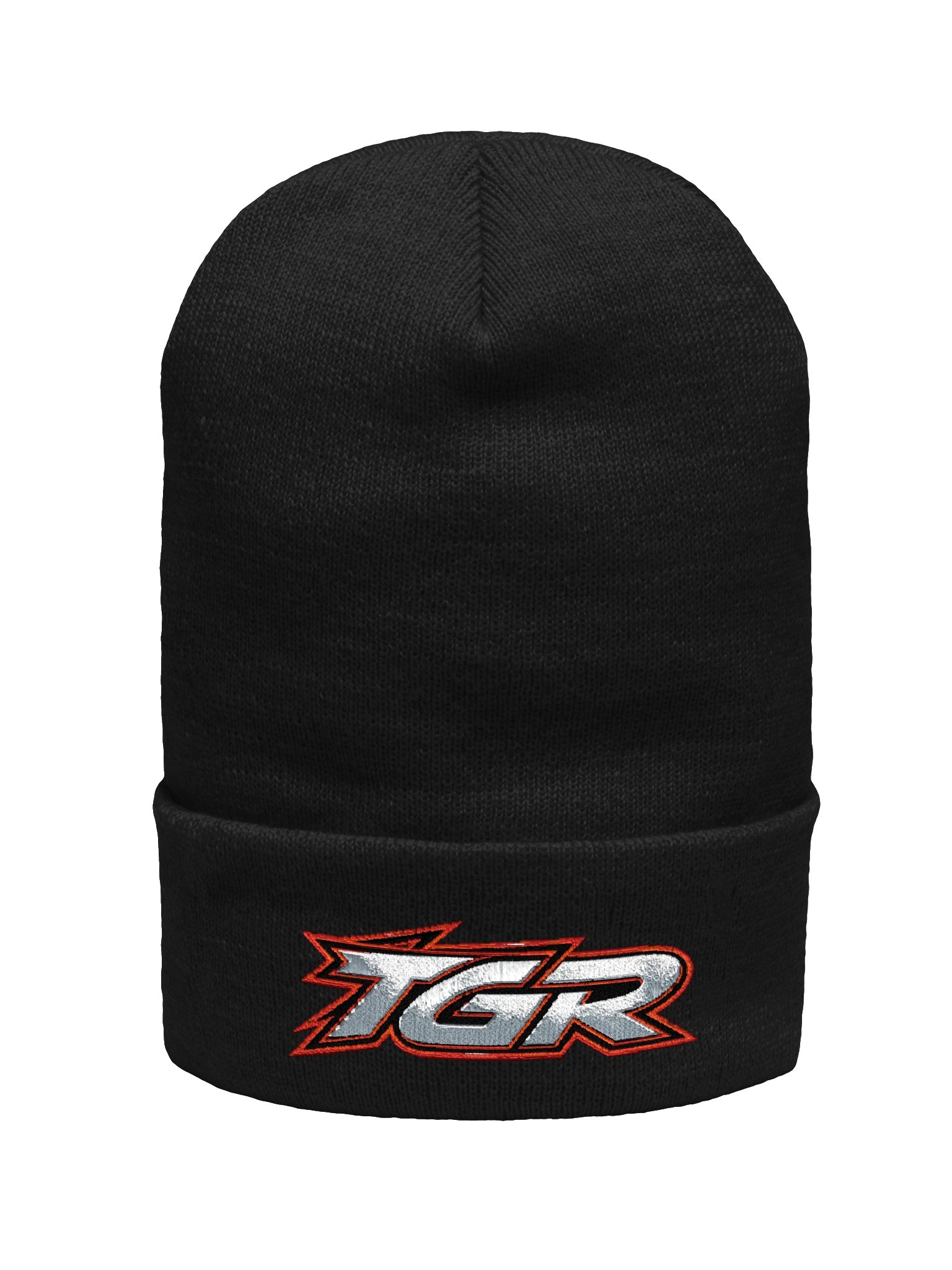 TGR Trackside Winter Beanie – Black Edition product image (1)