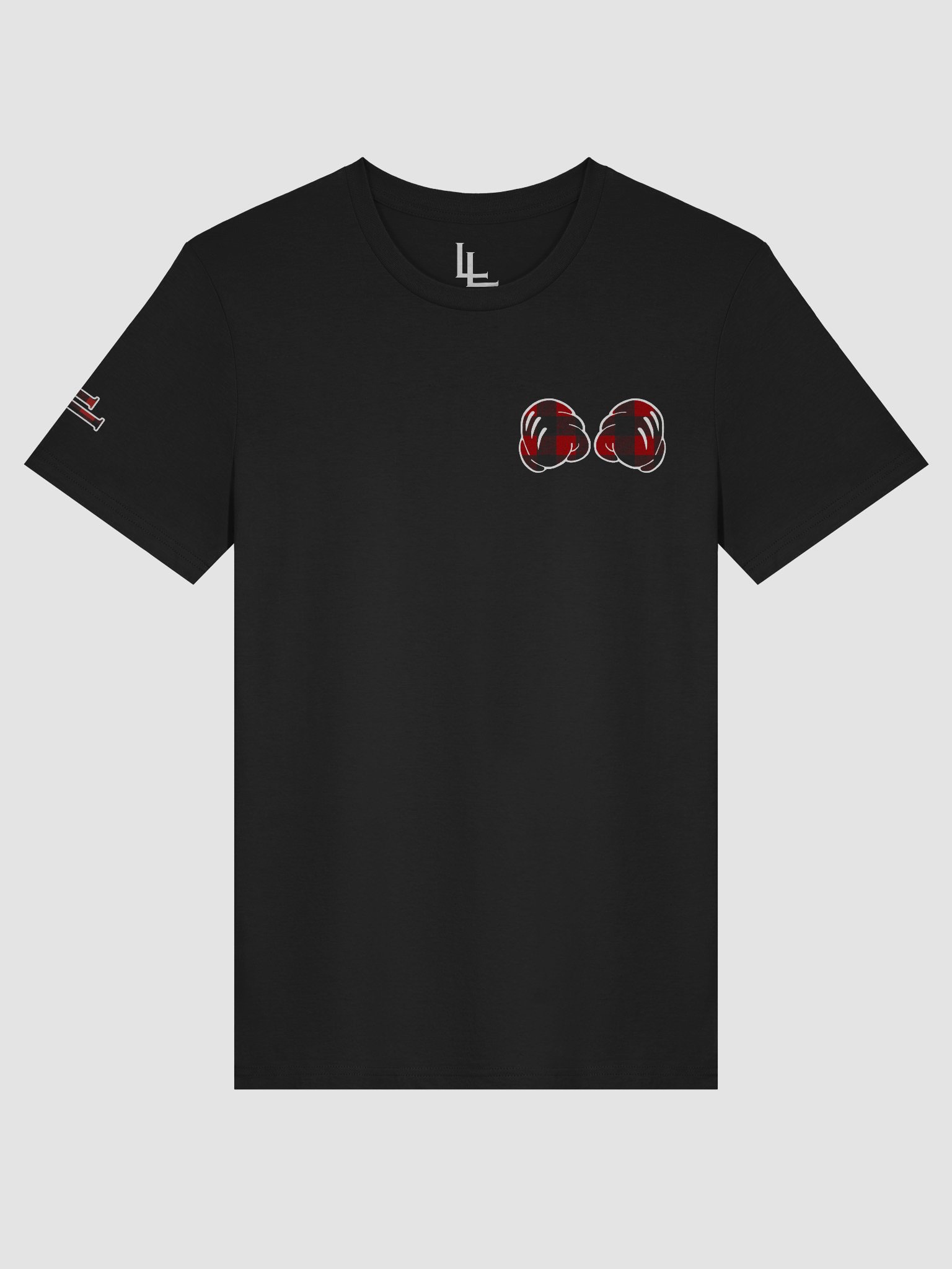 Buffalo Plaid Legacy Fists | Tee product image (1)