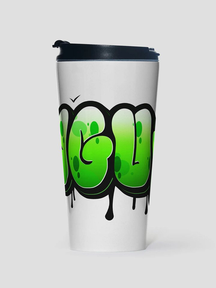 NGUP Green Bubble Stainless Steel Travel Mug product image (1)