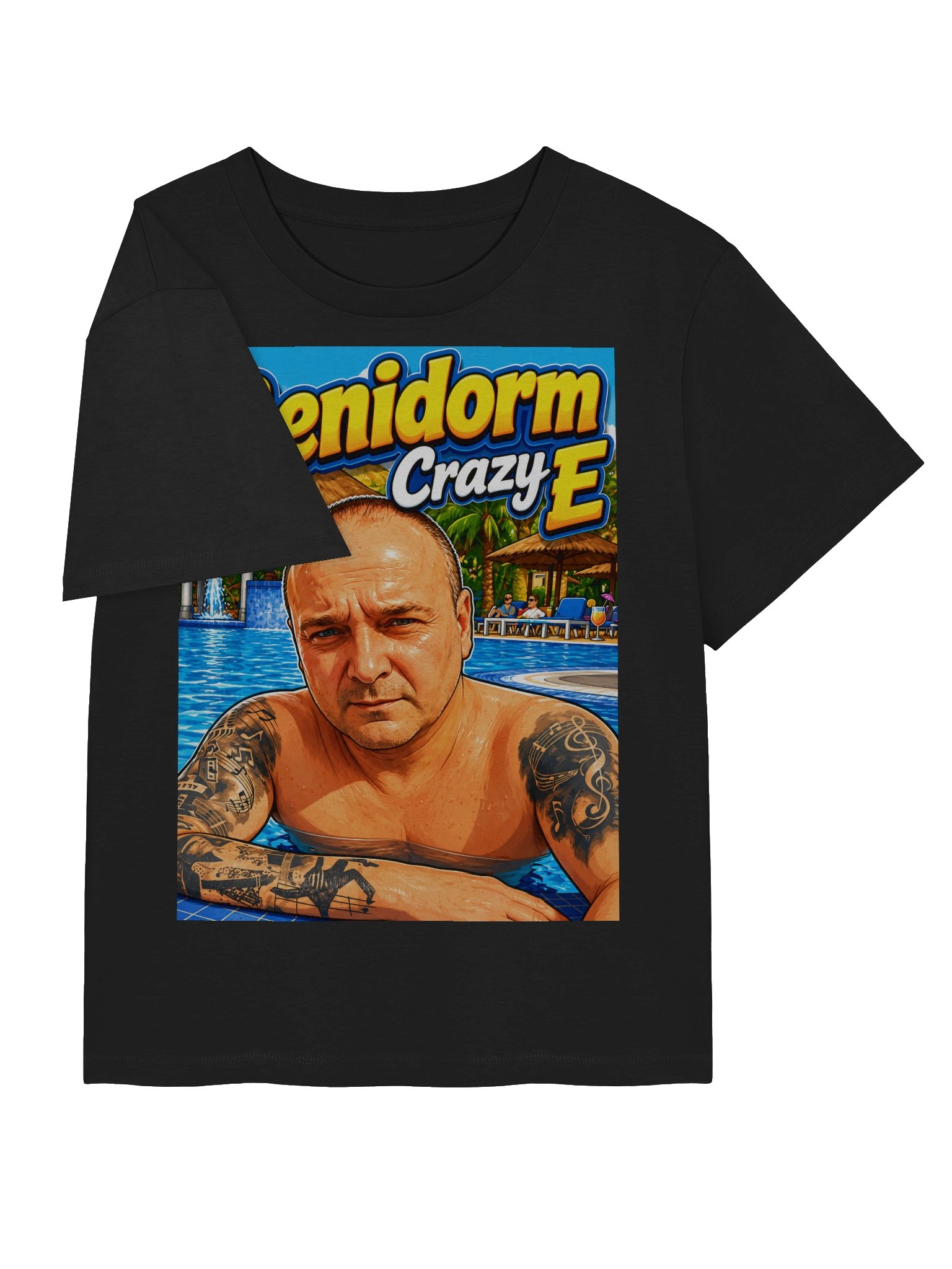 Benidorm Crazy E Poolside Tee Ladies product image (19)