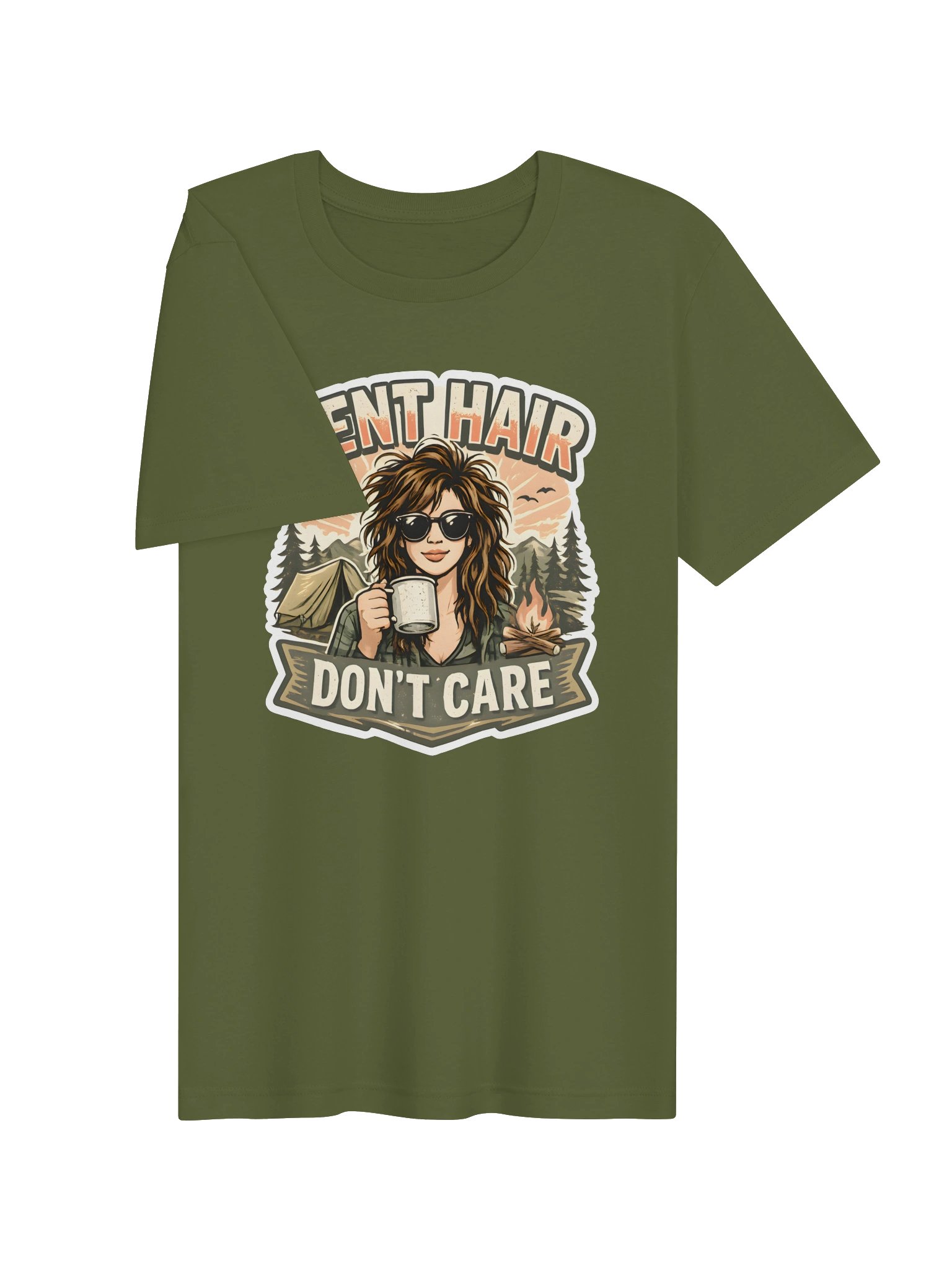 Tent Hair, Don’t Care Camping Tee product image (11)