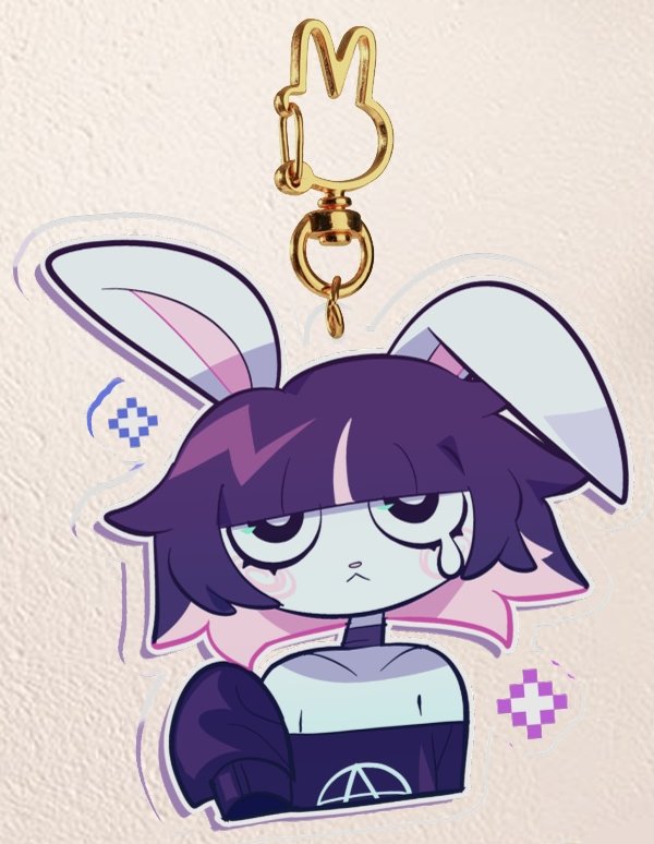 Delulu Bust Keychain product image (1)