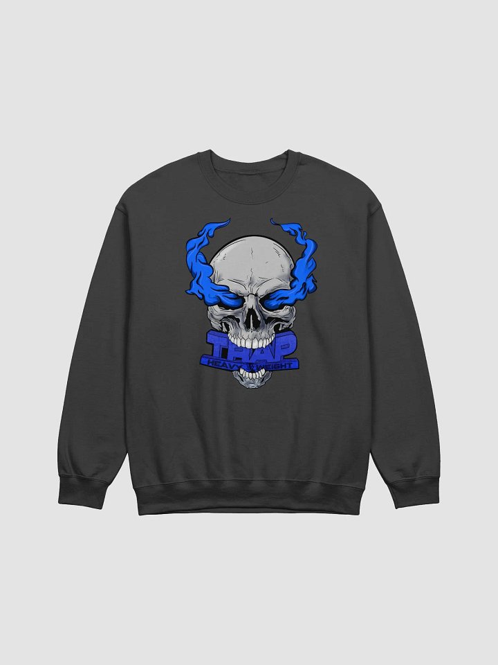 Trap Heavyweight Crewneck (Blue Logo) product image (1)