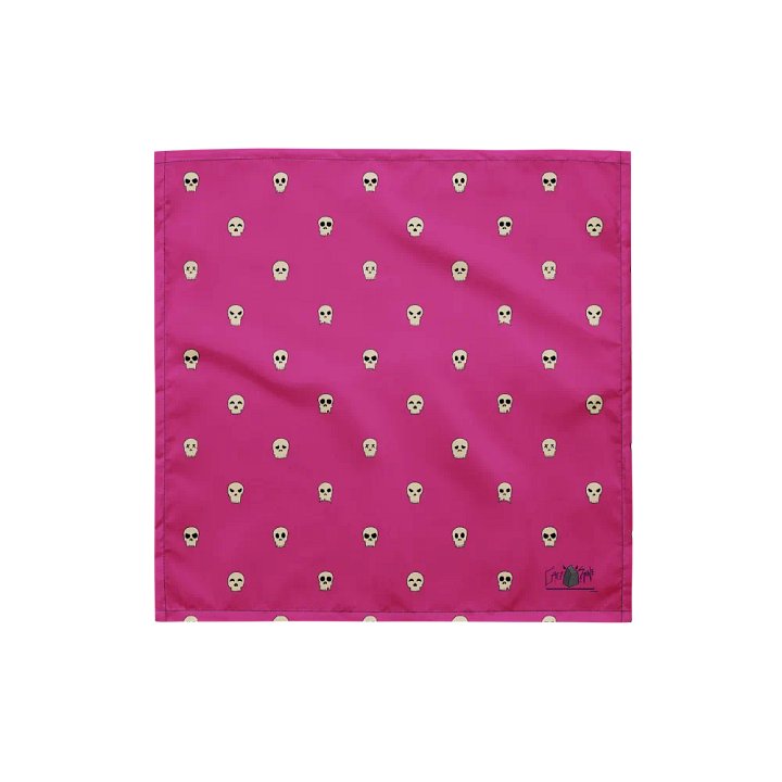 Skully Bandana (pink) product image (1)