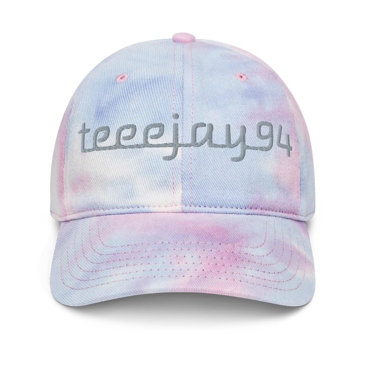 TEEEJAY94 TIE-DYE DAD HAT (COTTON CANDY) product image (1)