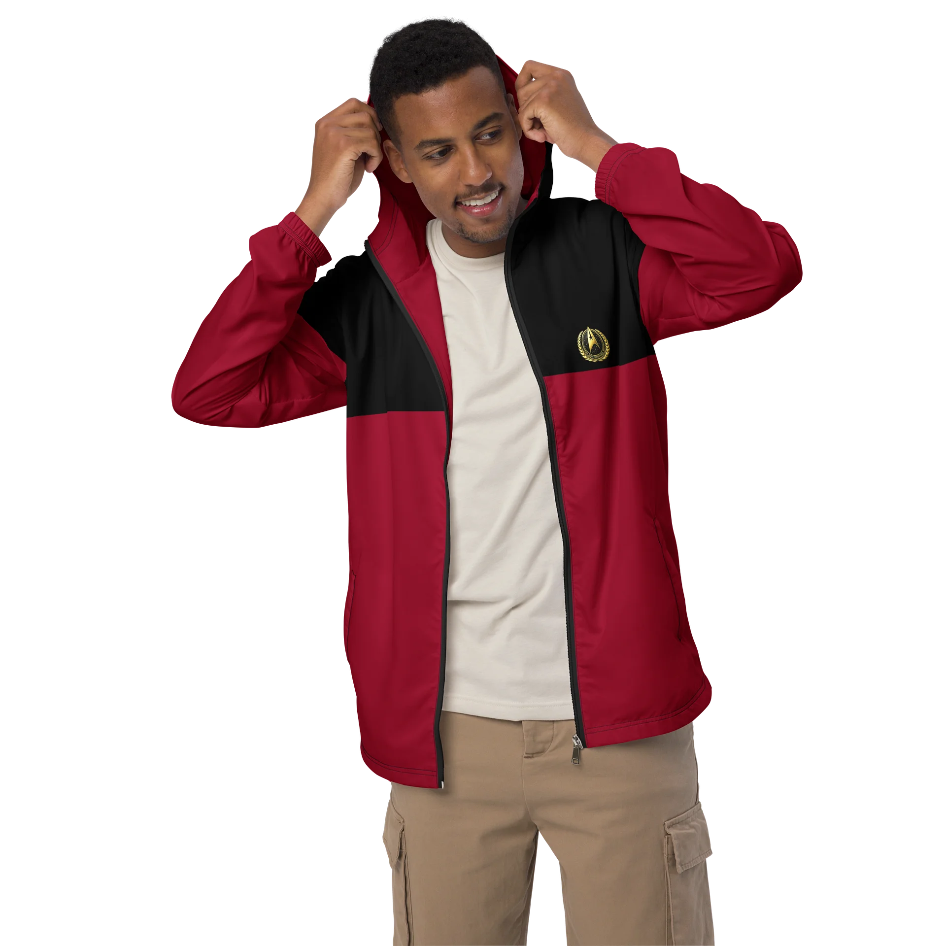 STFC Briefings On The Bridge Collection Command Zip Windbreaker product image (3)