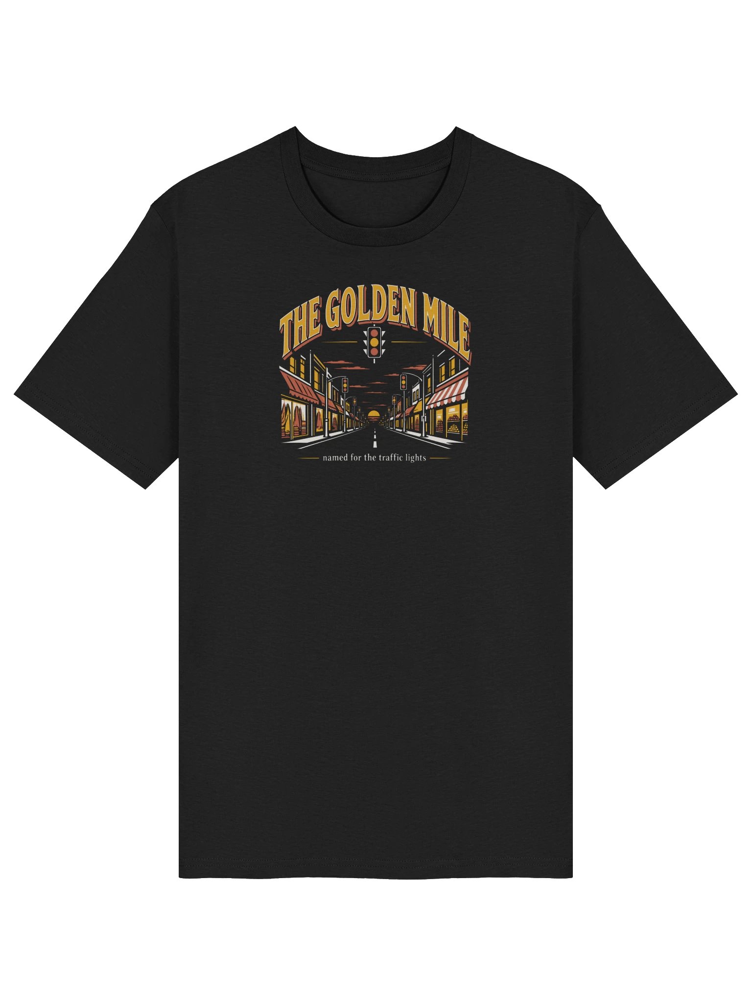 The Golden Mile (Organic Tee, Front) product image (11)