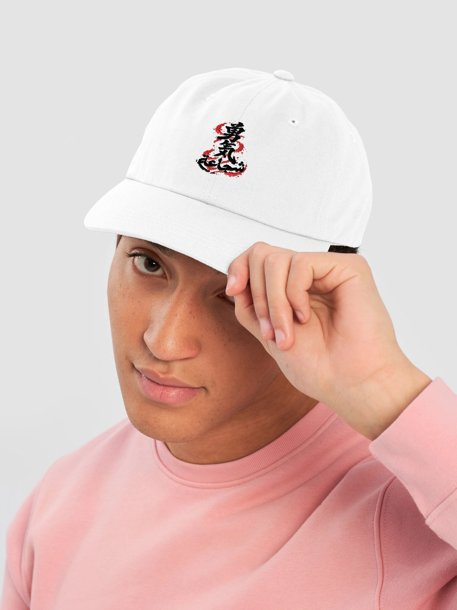 Courage — Black Ink Embroidered Cap product image (5)