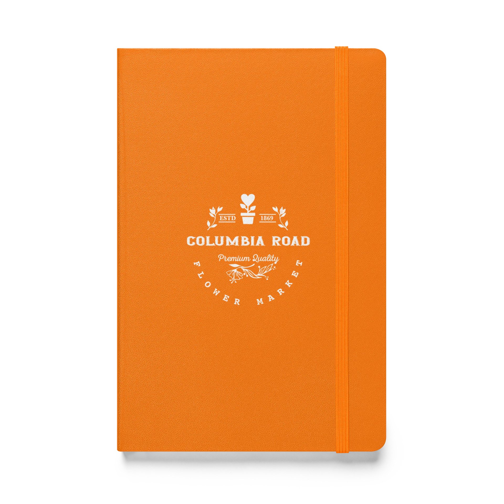 Columbia Road Market Hardcover Notebook (Orange) product image (1)