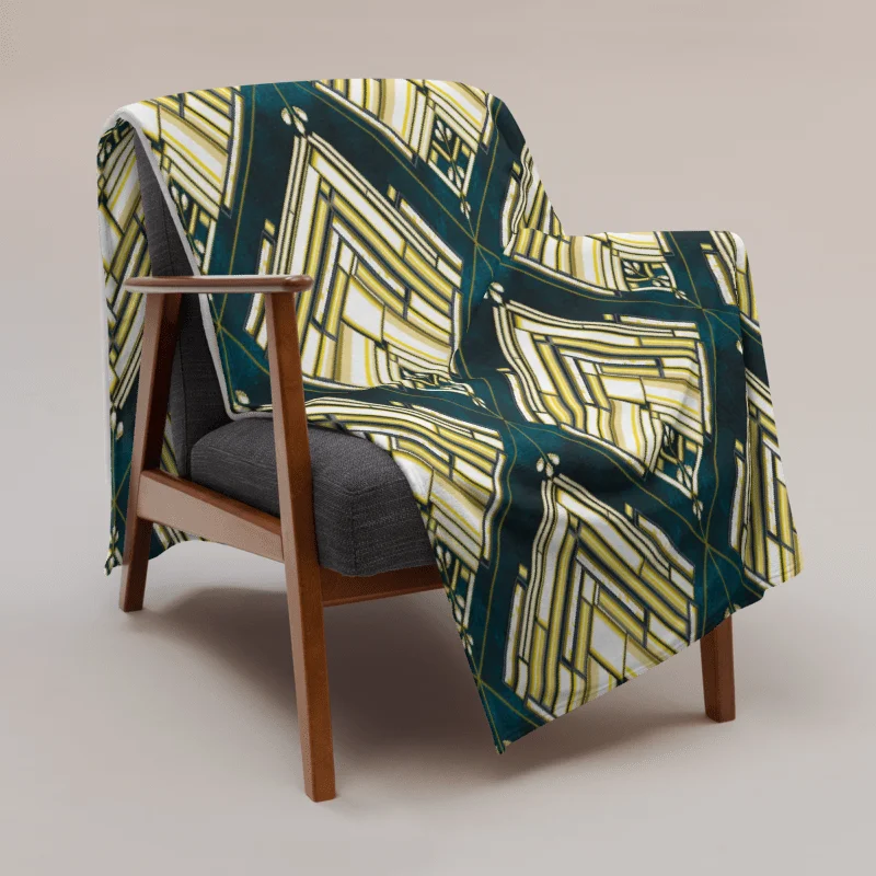 Gilded Glamour Flapper's Delight Throw Blanket | by Monique Faella Designs™ product image (1)