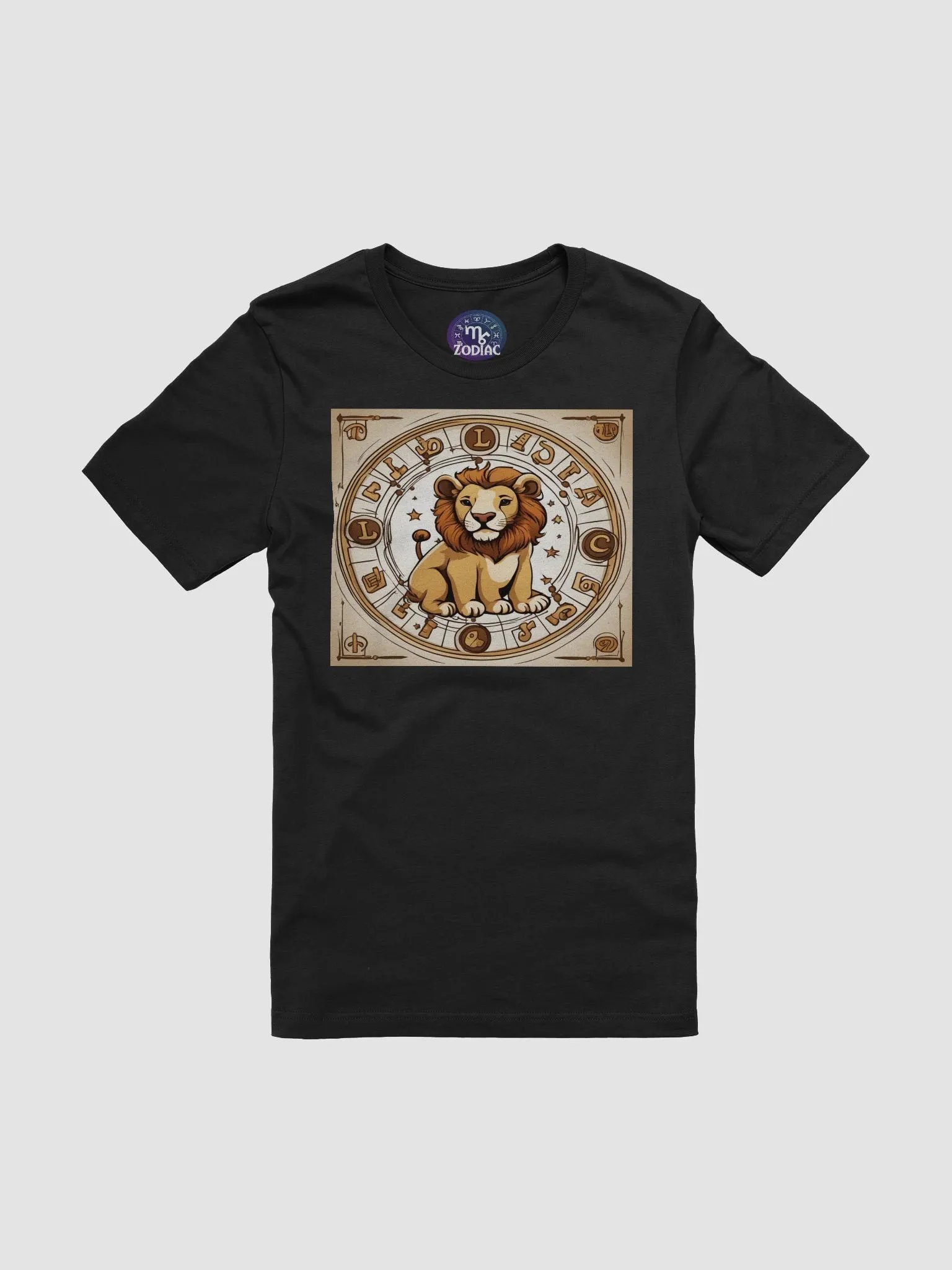 Unisex Leo Zodiac T-Shirt - Astrological Lion Design, Astrology Gift product image (3)