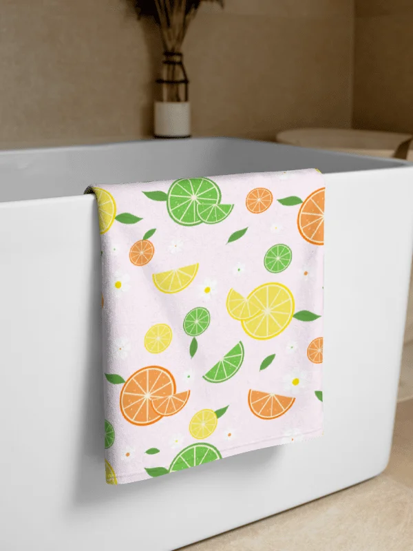Citrus Joy Pattern Towel product image (1)