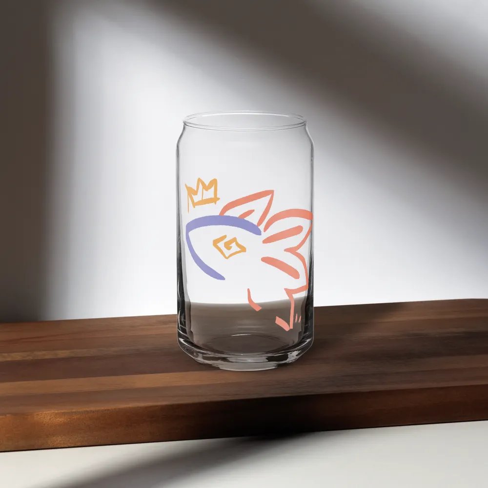 Axolotl Energy Royal || Can-Shaped Glass product image (5)