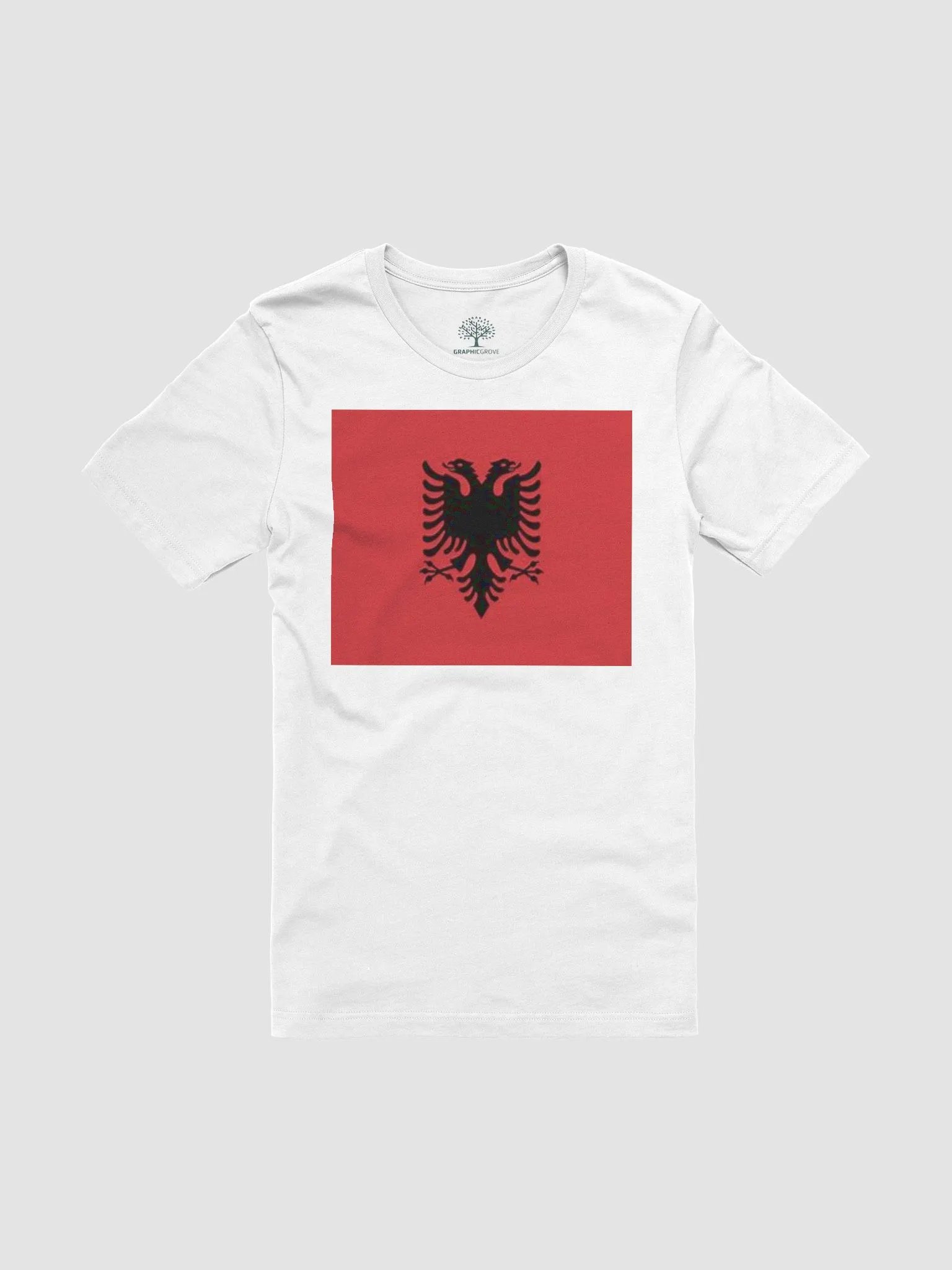 Exclusive Graphic Grove Supersoft Unisex T-Shirt - Albania Flag Design product image (3)
