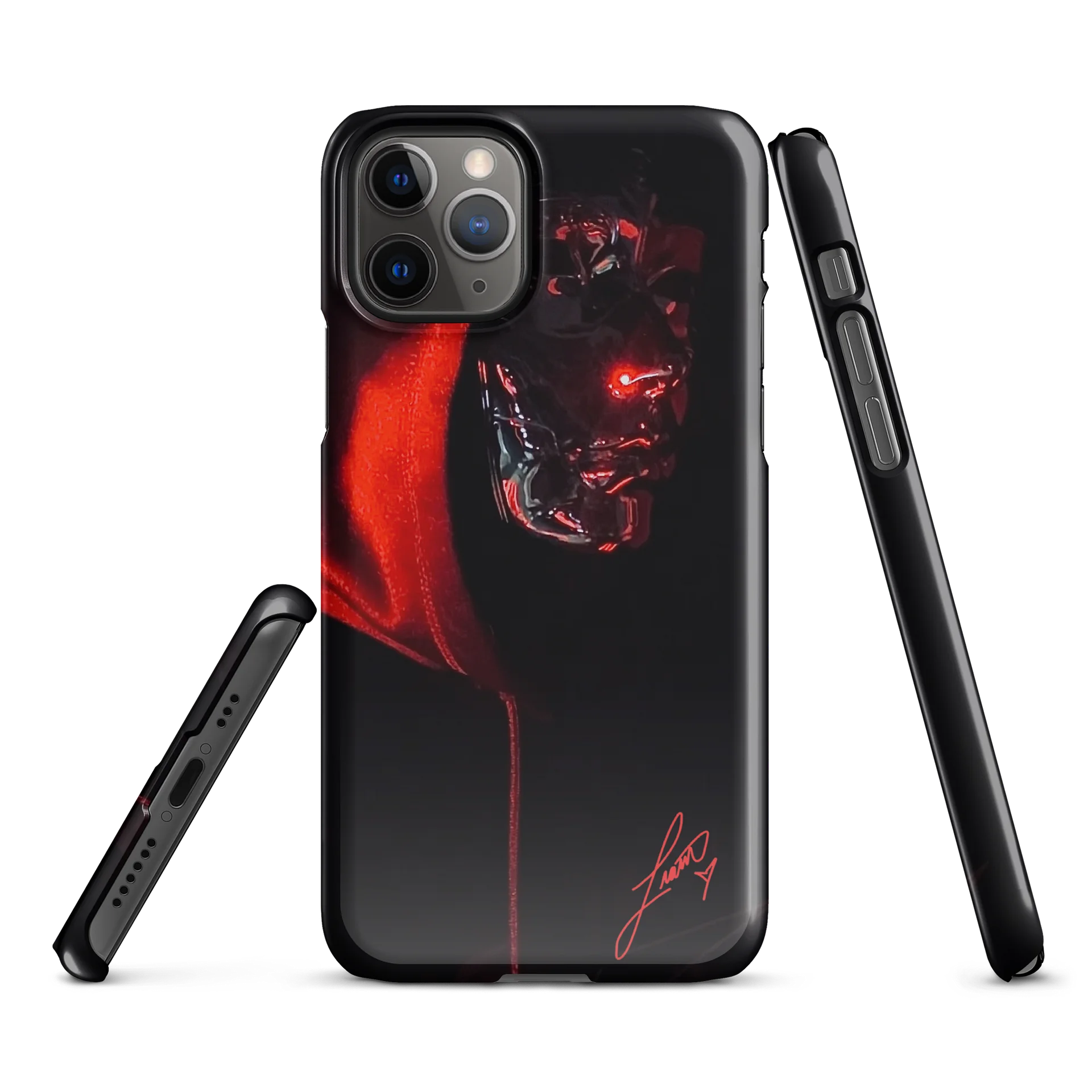 Chrome Mask Liam iPhone Snap Case product image (2)