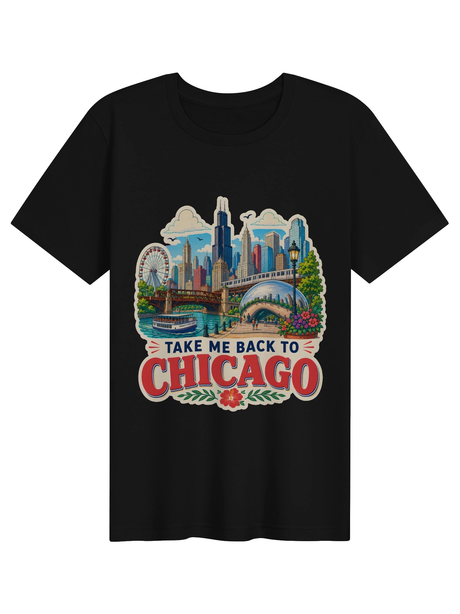 Take Me Back To Chicago Tee product image (1)