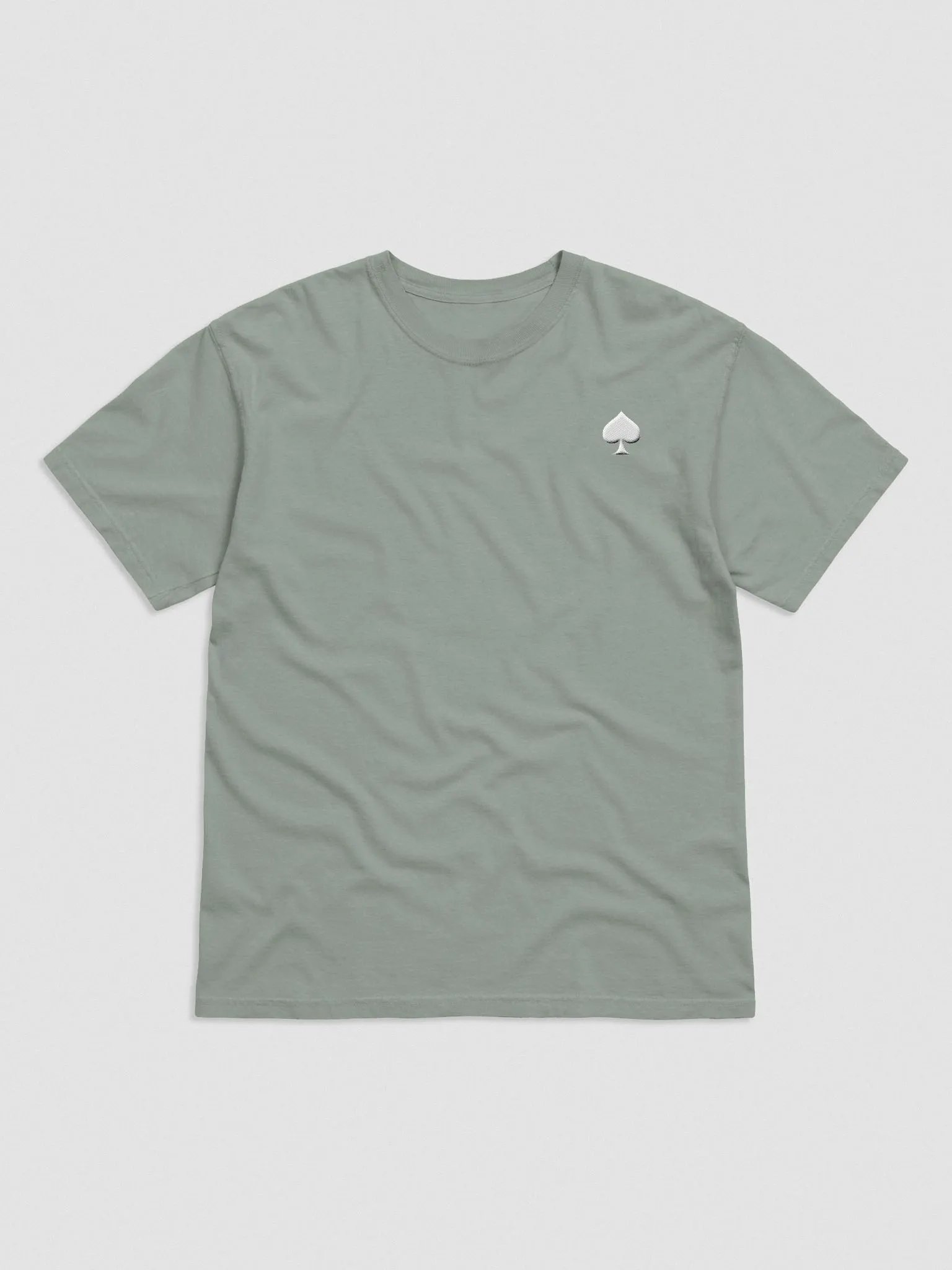 Suited Up T-Shirt: Spades (White) product image (2)