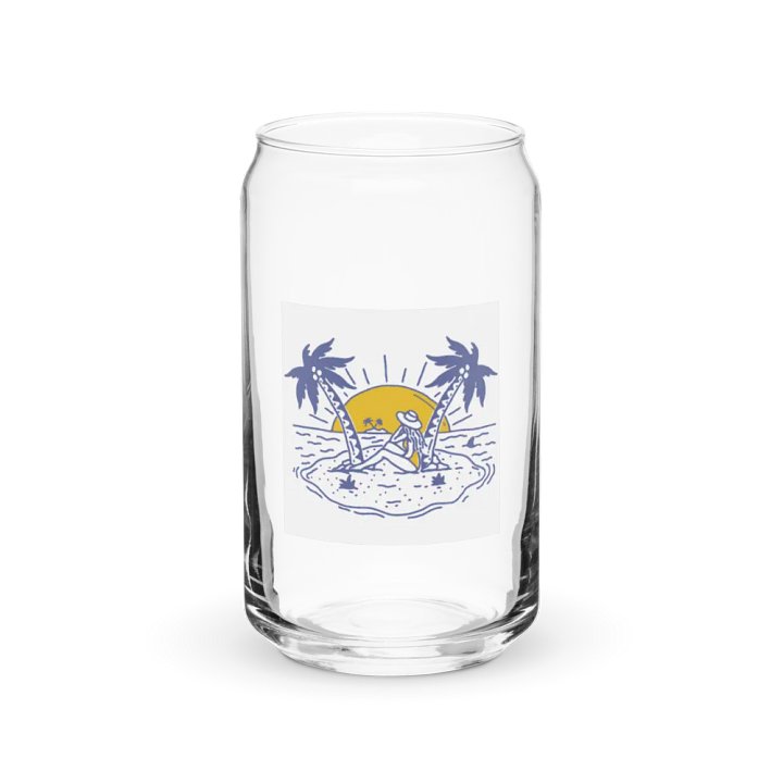 Summer Fun Can Shaped Glass product image (2)