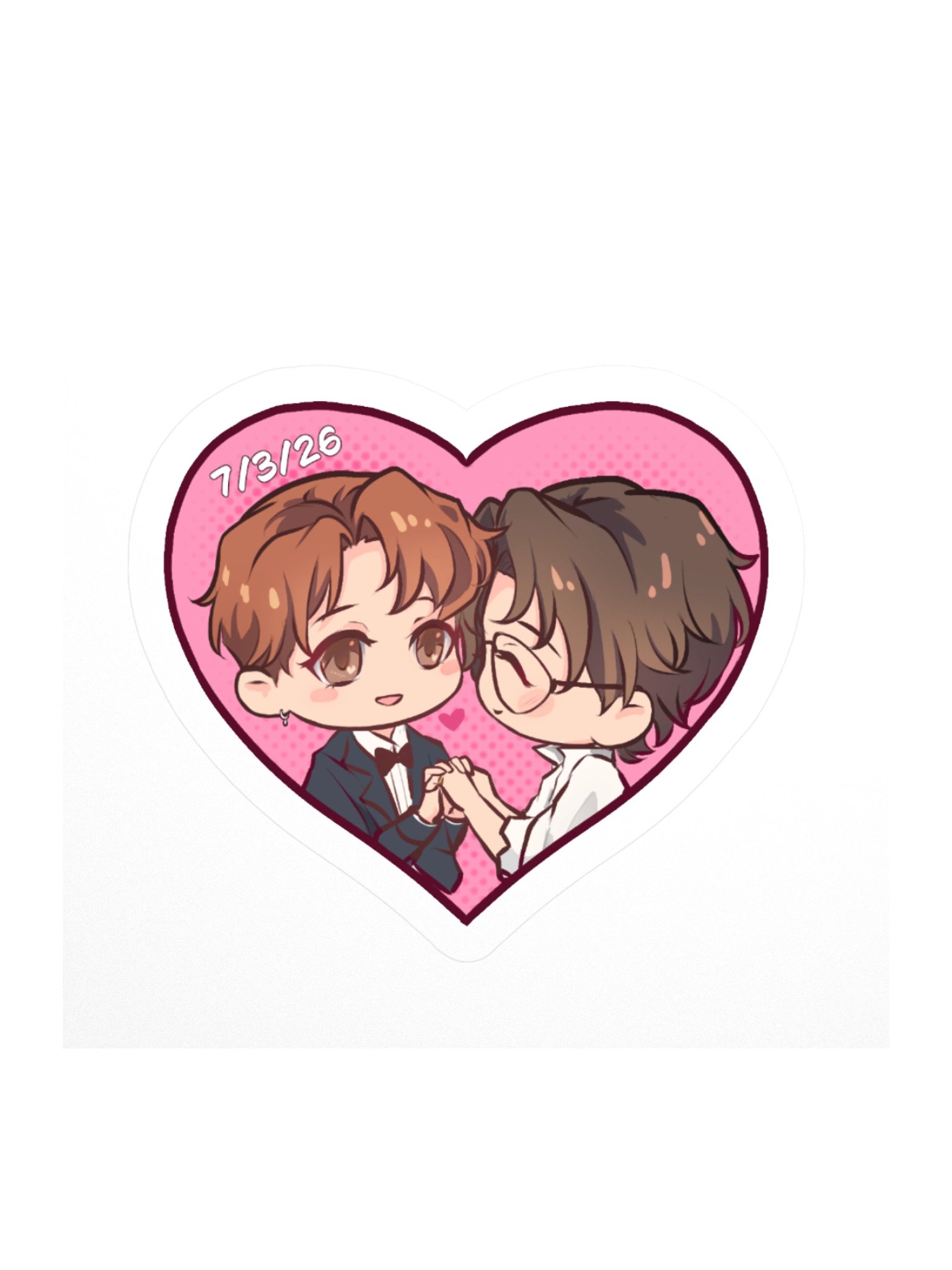 KicStitch Wedding Sticker! product image (1)