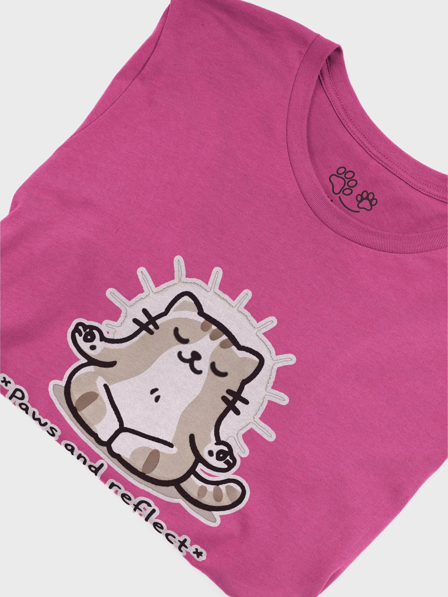 Paws and reflect dark t-shirt 1 product image (6)