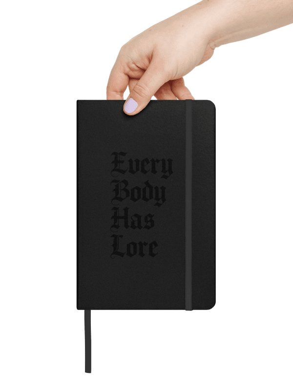 Every Body Has Lore Journal | Gothic Chronic Illness Hardcover Notebook product image (3)
