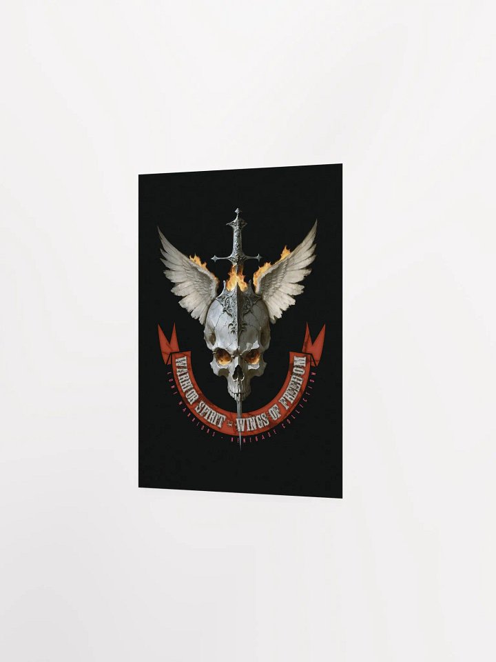 Warrior Spirit - Wings of Freedom ( Matte Paper Poster ) product image (2)