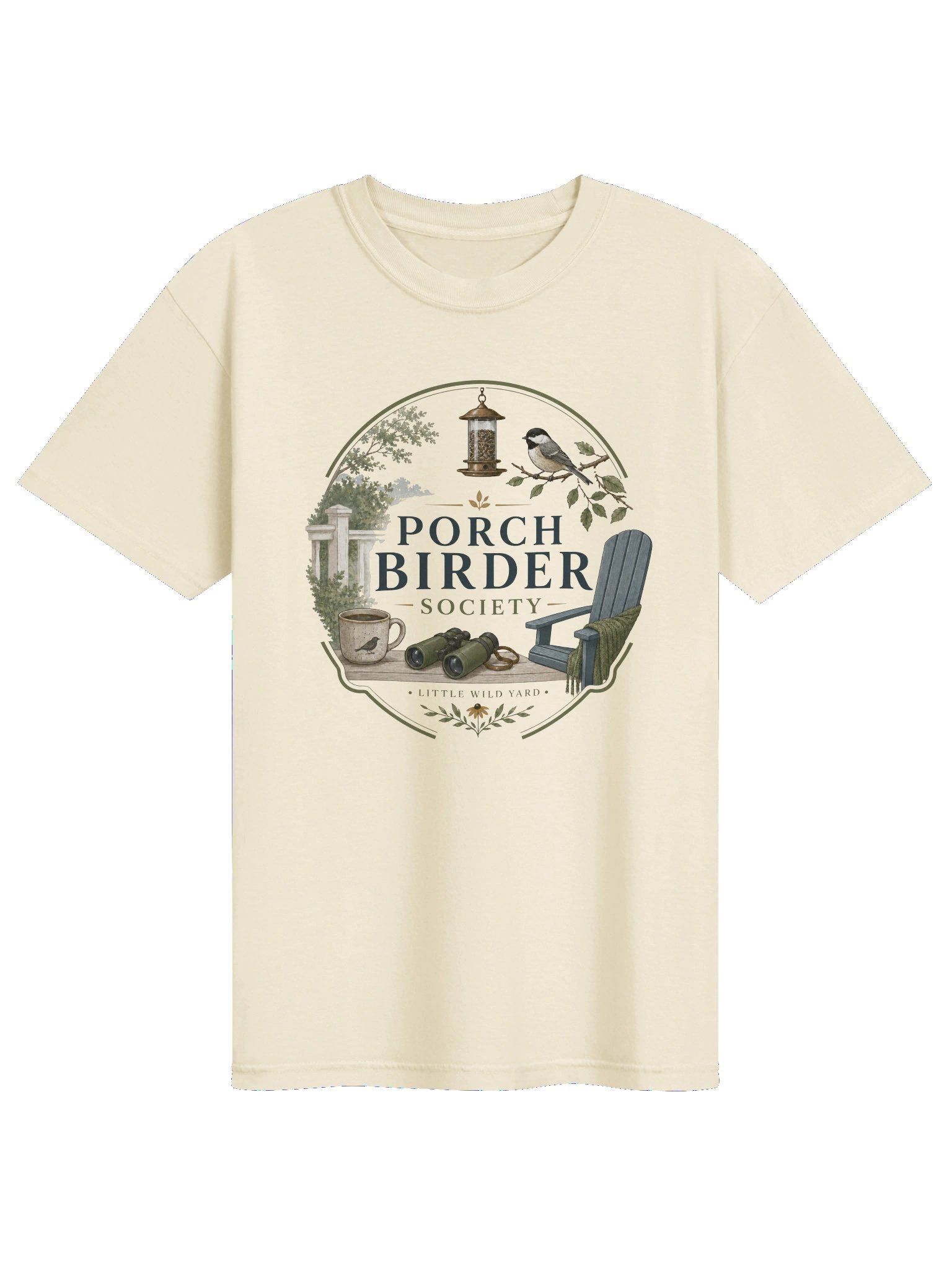 Porch Birder Society T-shirt product image (4)