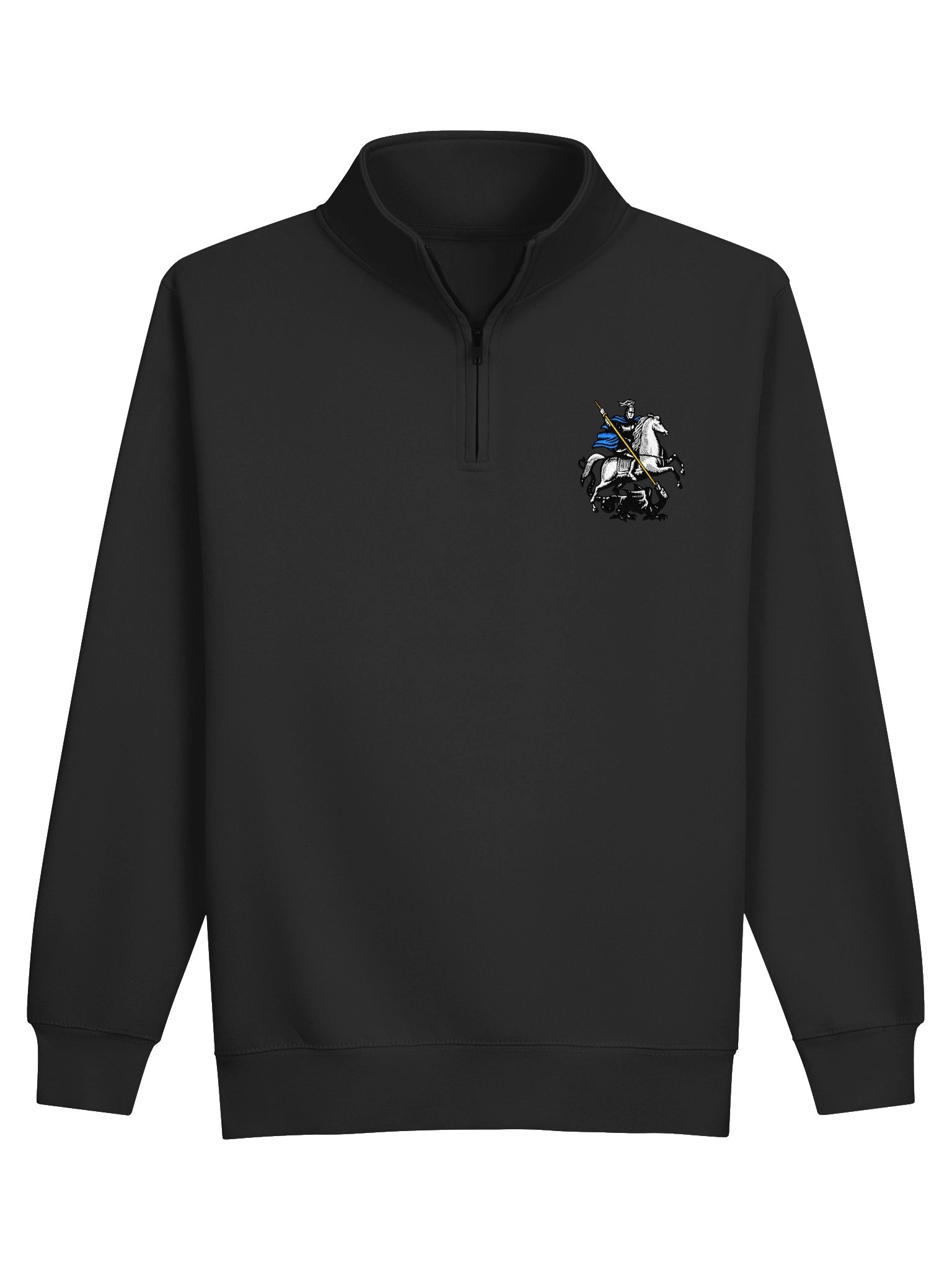 Saint George Embroidered Quarter-Zip Sweatshirt product image (4)