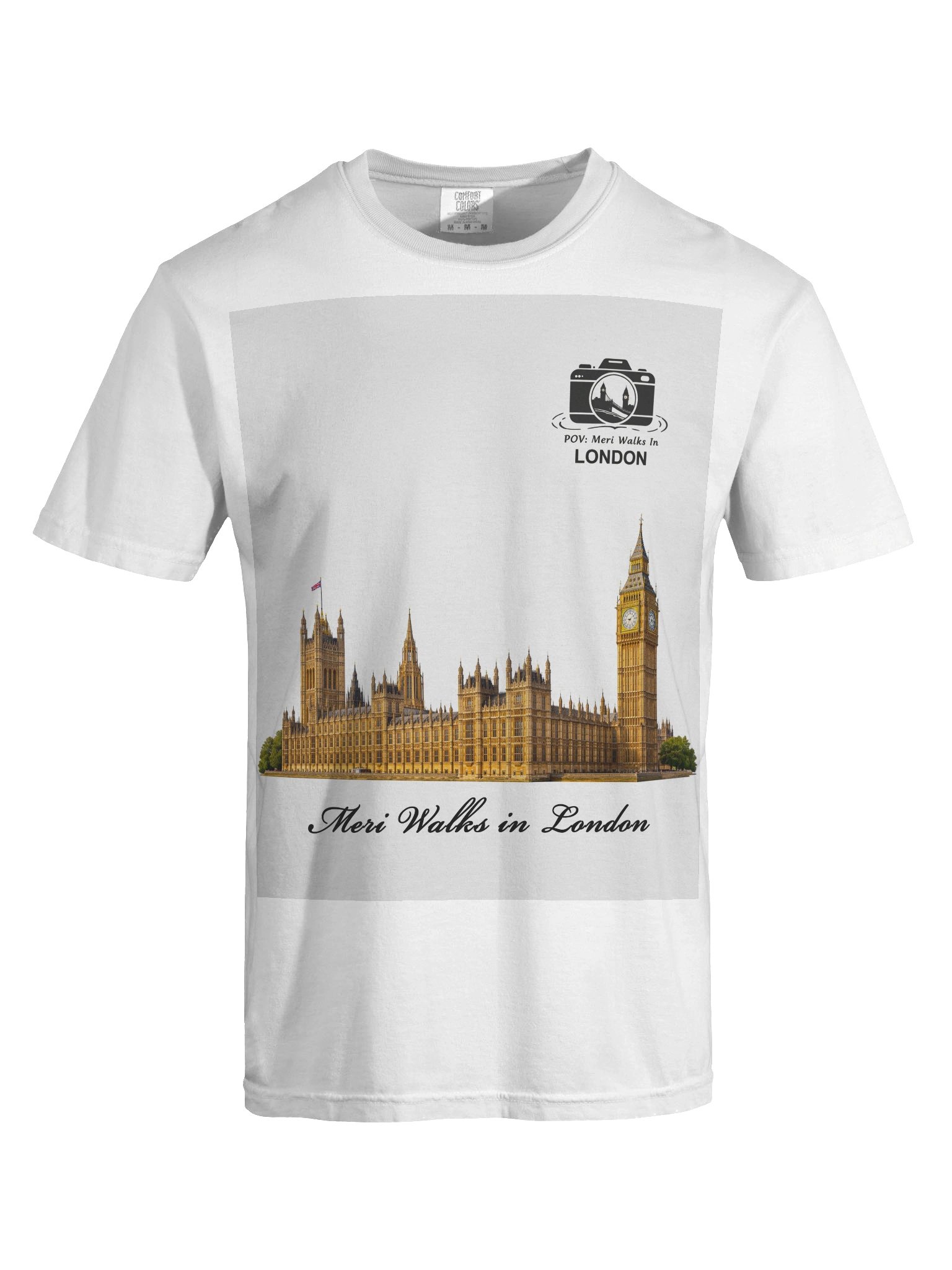 Big Ben Design 2 Comfort Colors Garment-Dyed Heavyweight T-Shirt product image (7)